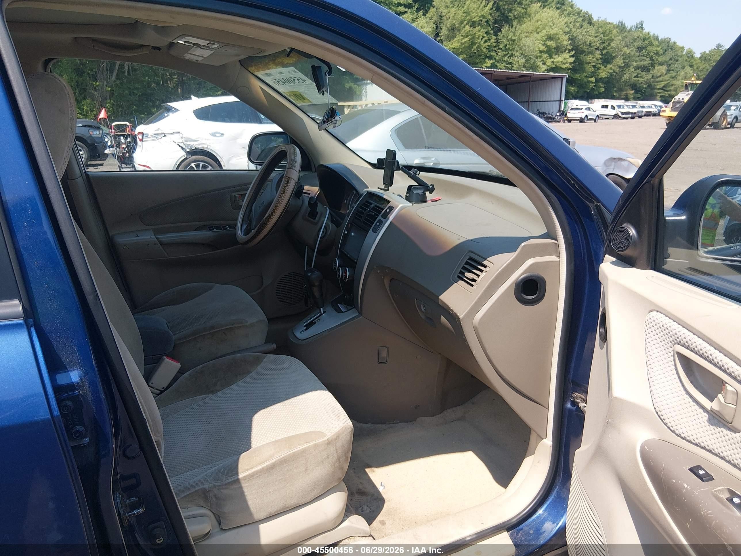 2006 Hyundai Tucson Gls/limited Blue vin: KM8JN12D36U304920