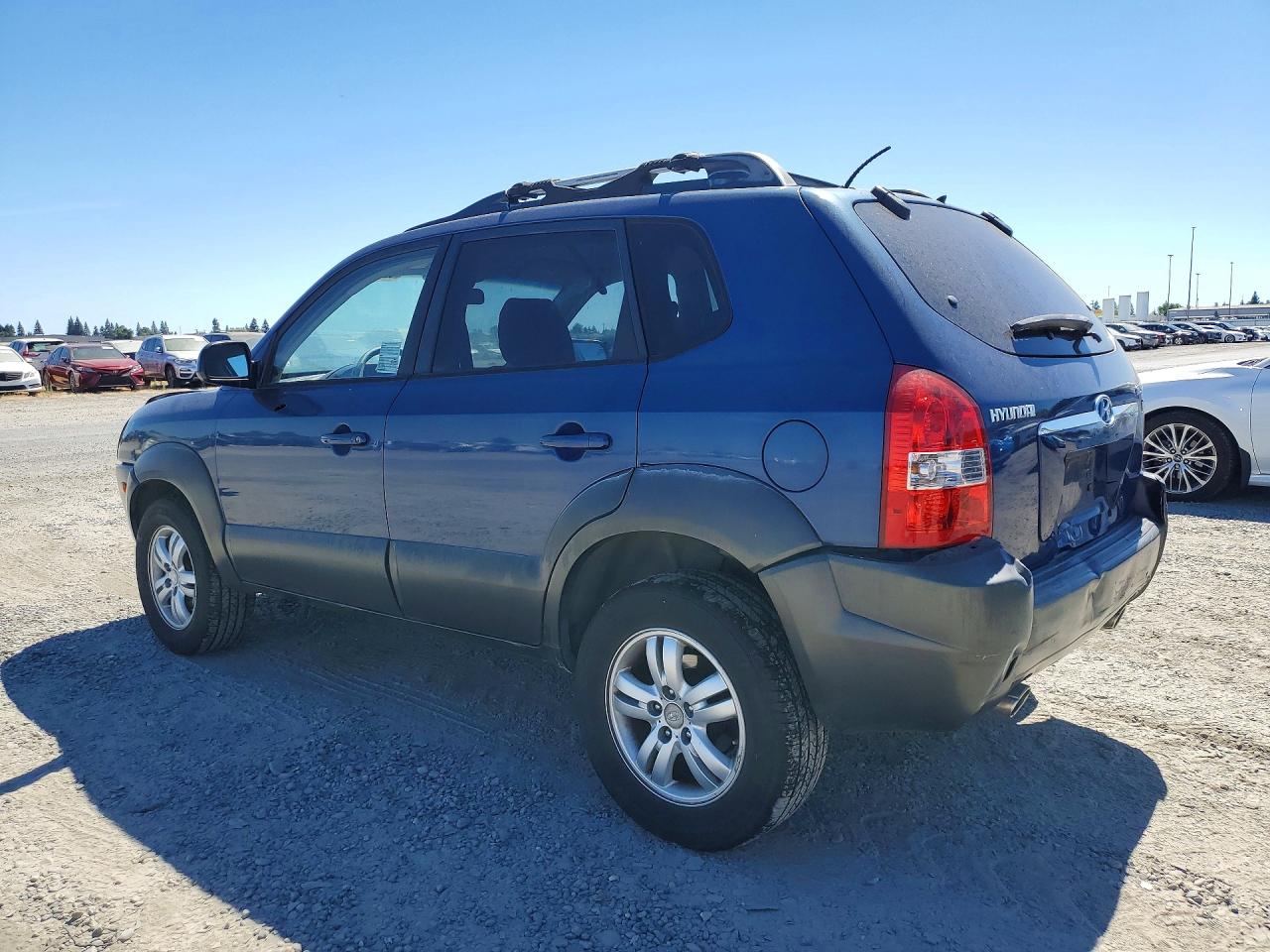 2006 Hyundai Tucson Gls Blue vin: KM8JN12D36U367449
