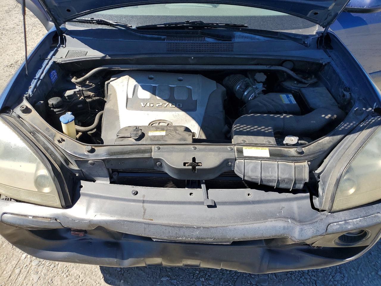 2006 Hyundai Tucson Gls Blue vin: KM8JN12D36U367449