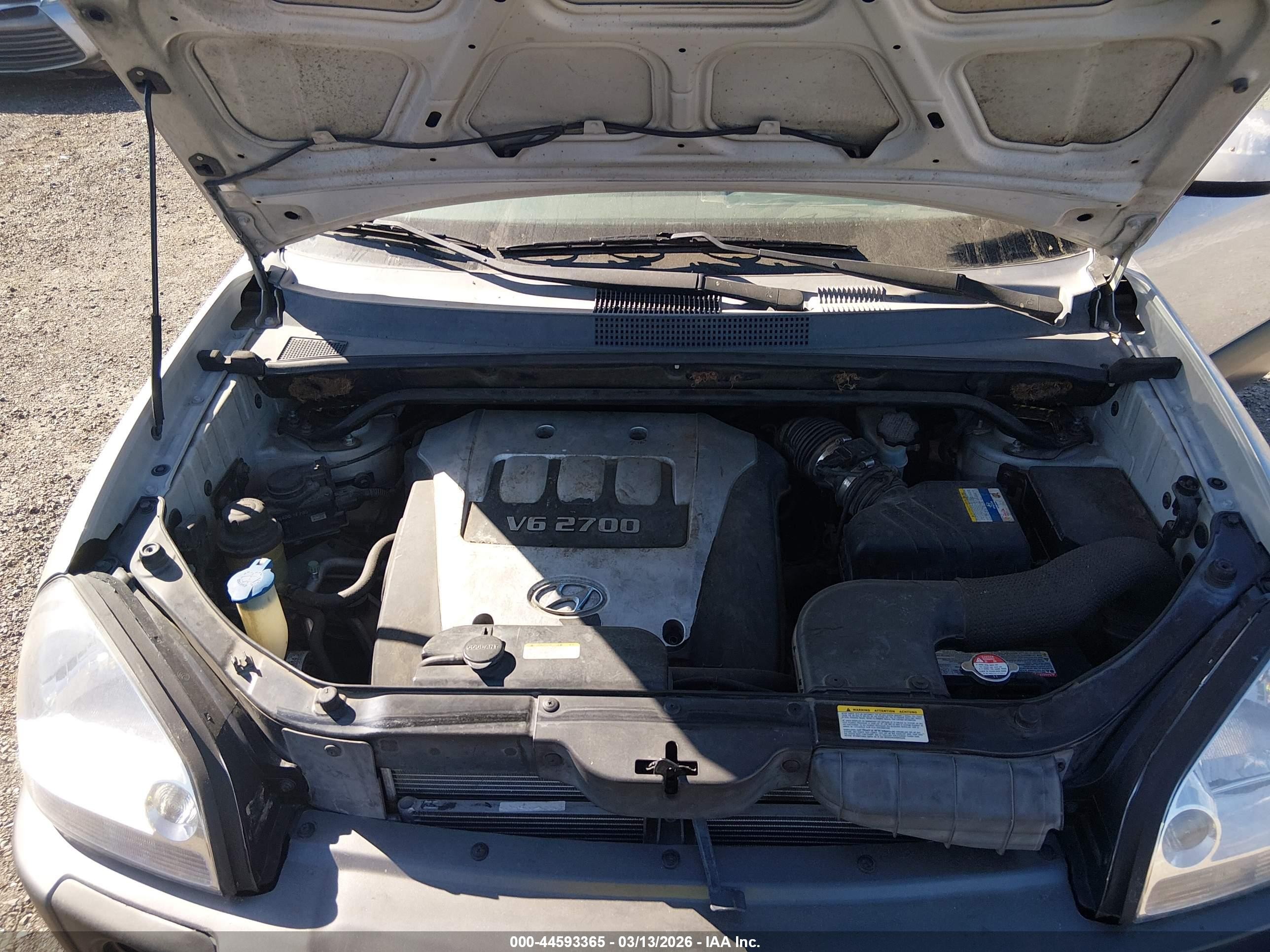 2006 Hyundai Tucson Gls/limited Silver vin: KM8JN12D36U372280