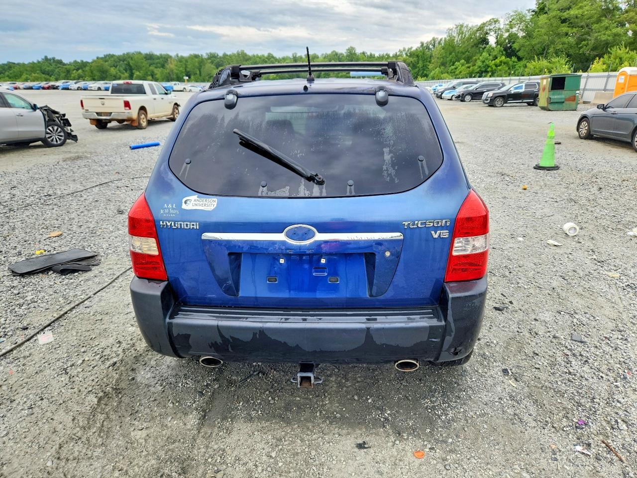 2006 Hyundai Tucson Gls Синий vin: KM8JN12D36U390777