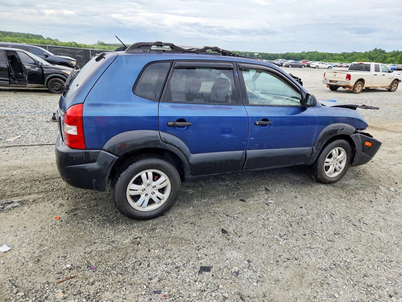2006 Hyundai Tucson Gls Синий vin: KM8JN12D36U390777