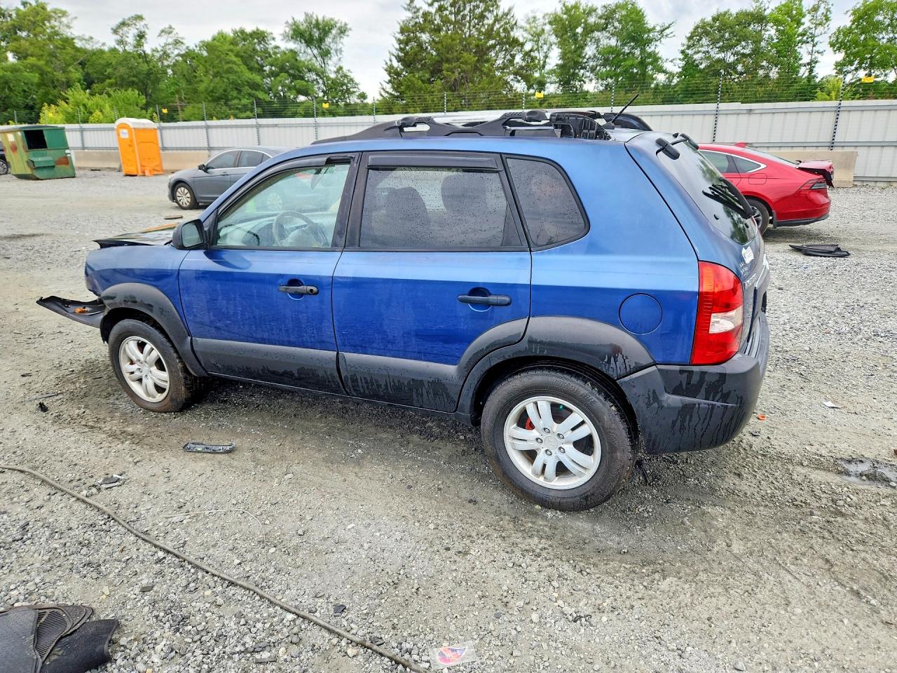 2006 Hyundai Tucson Gls Синий vin: KM8JN12D36U390777