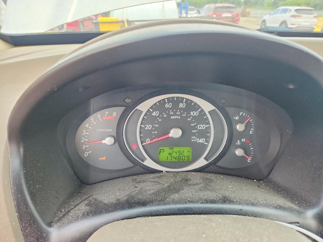 2007 Hyundai Tucson Se Beige vin: KM8JN12D37U492632