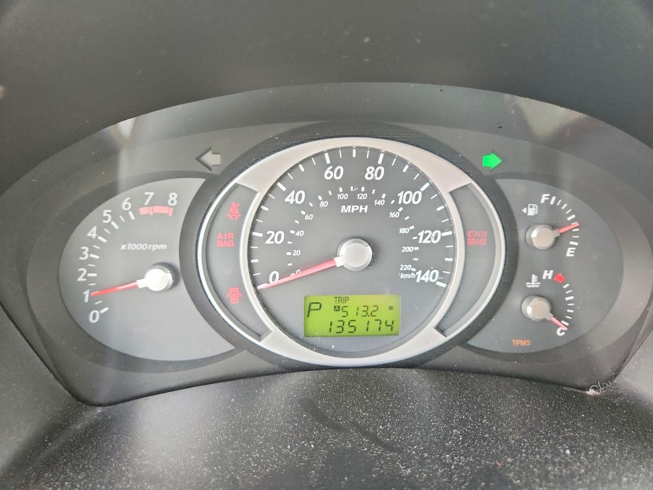 2007 Hyundai Tucson Se Green vin: KM8JN12D37U493361