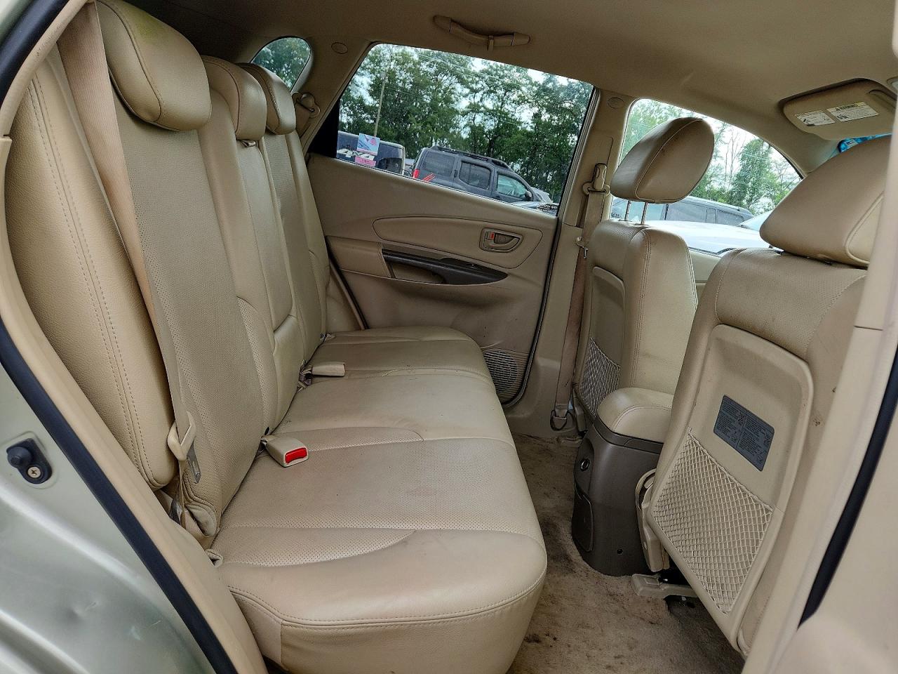 2007 Hyundai Tucson Se Green vin: KM8JN12D37U493361
