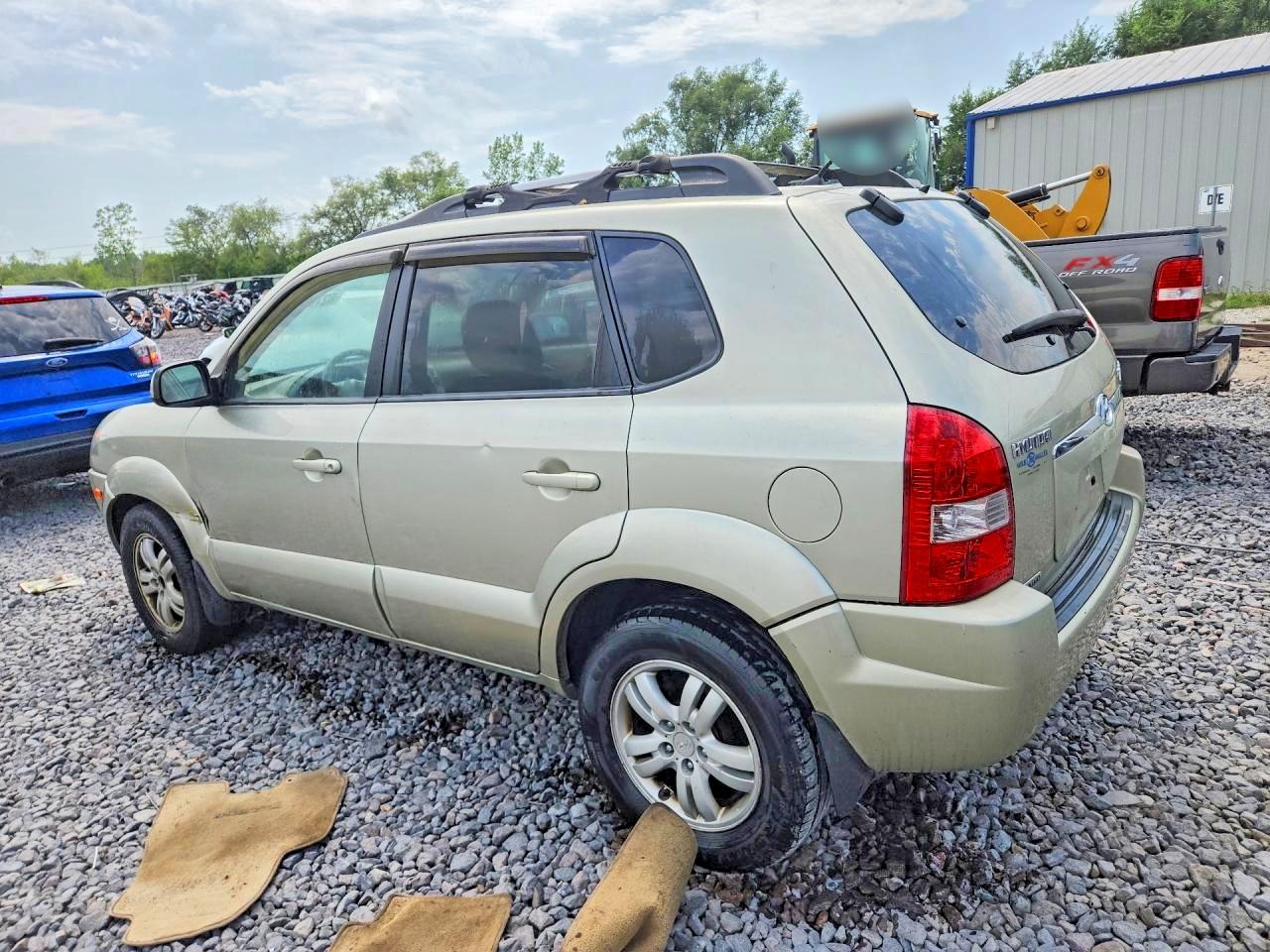 2008 Hyundai Tucson Se Gold vin: KM8JN12D38U732666