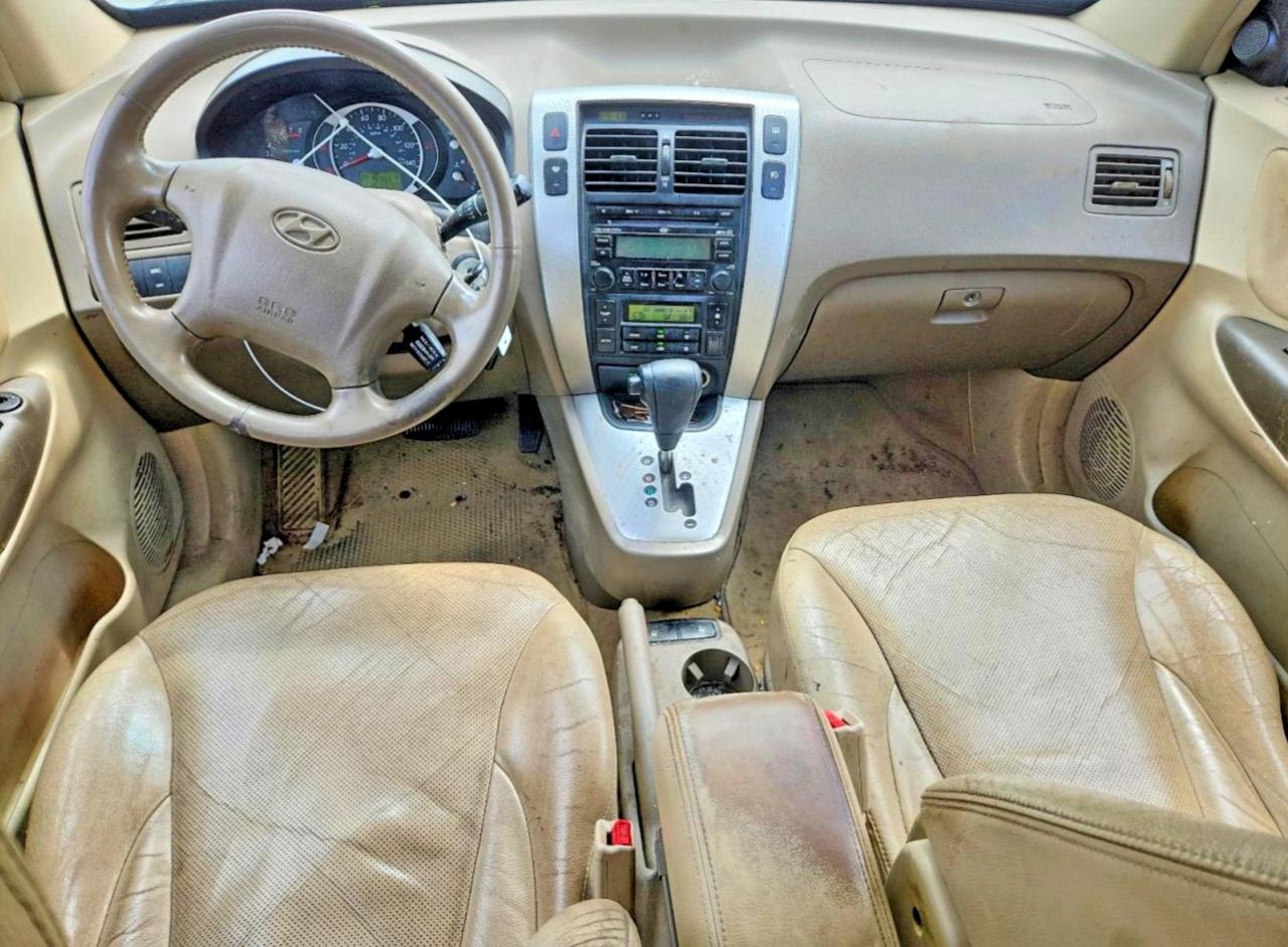 2008 Hyundai Tucson Se Gold vin: KM8JN12D38U732666