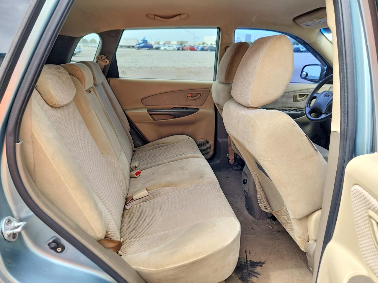 2008 Hyundai Tucson Se Blue vin: KM8JN12D38U895740