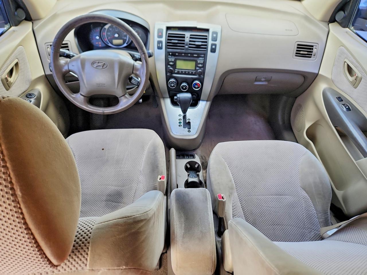 2008 Hyundai Tucson Se Blue vin: KM8JN12D38U895740