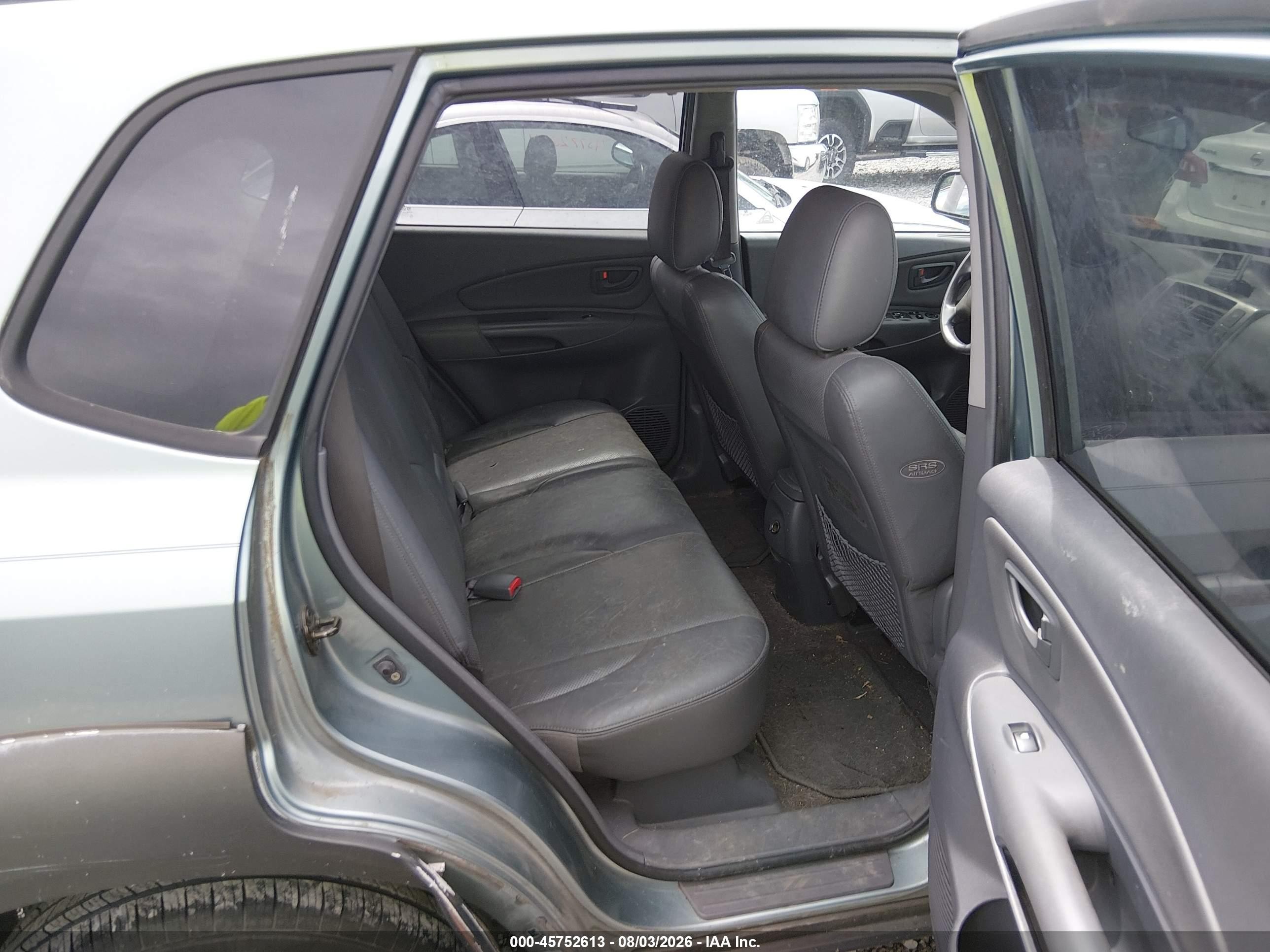 2005 Hyundai Tucson Gls/lx Light Blue vin: KM8JN12D45U208213