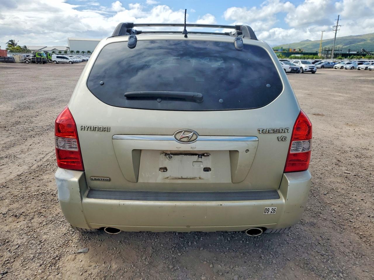 2006 Hyundai Tucson Gls Gold vin: KM8JN12D46U363023