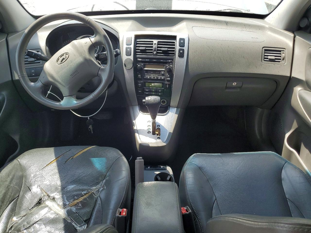 2007 Hyun Tucson Blue vin: KM8JN12D47U477928