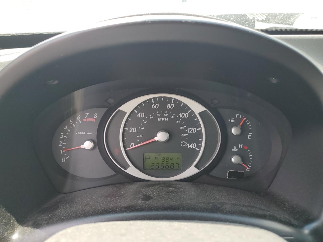2007 Hyun Tucson Blue vin: KM8JN12D47U477928