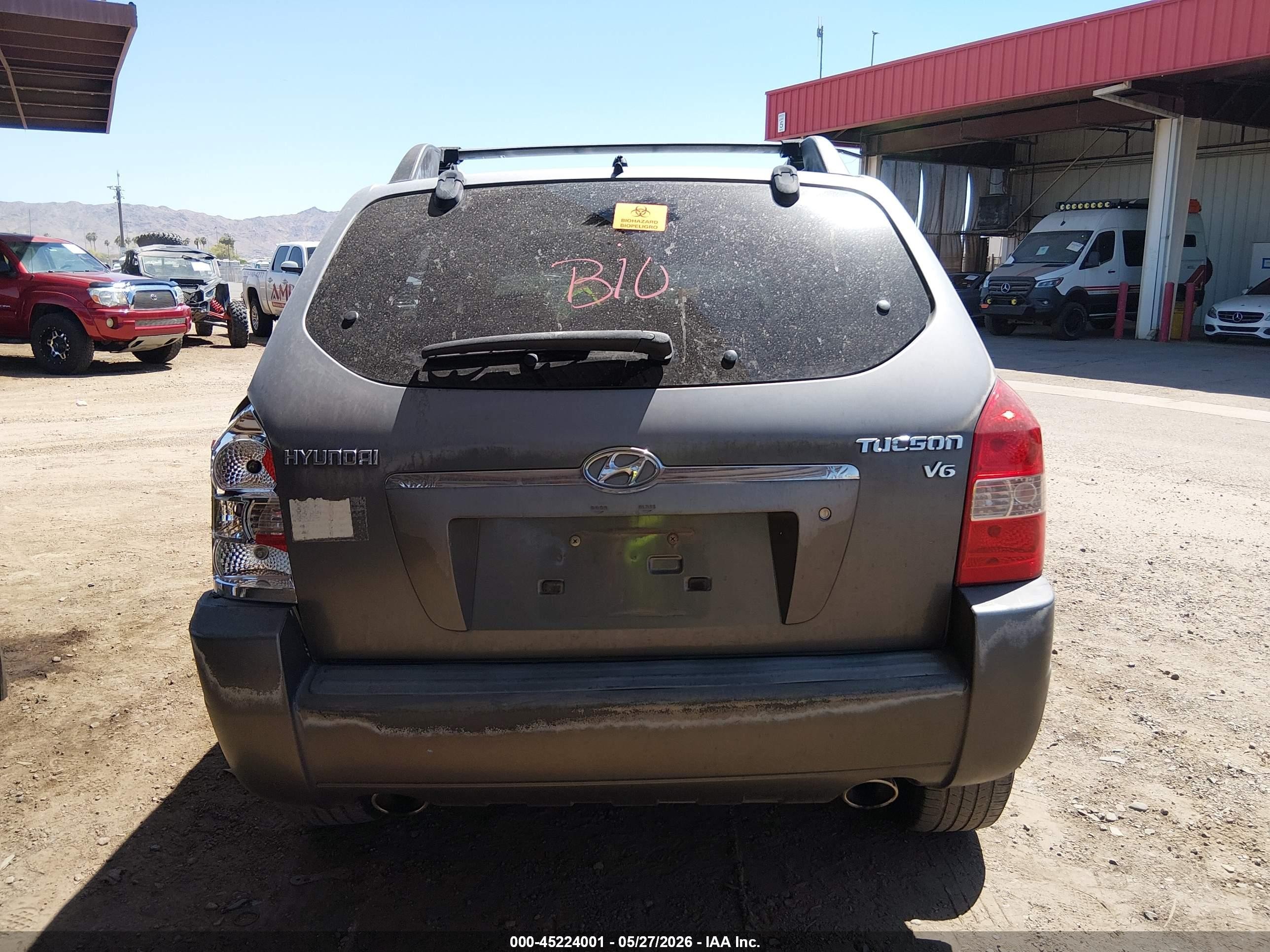 2007 Hyundai Tucson Limited/se Gray vin: KM8JN12D47U521913