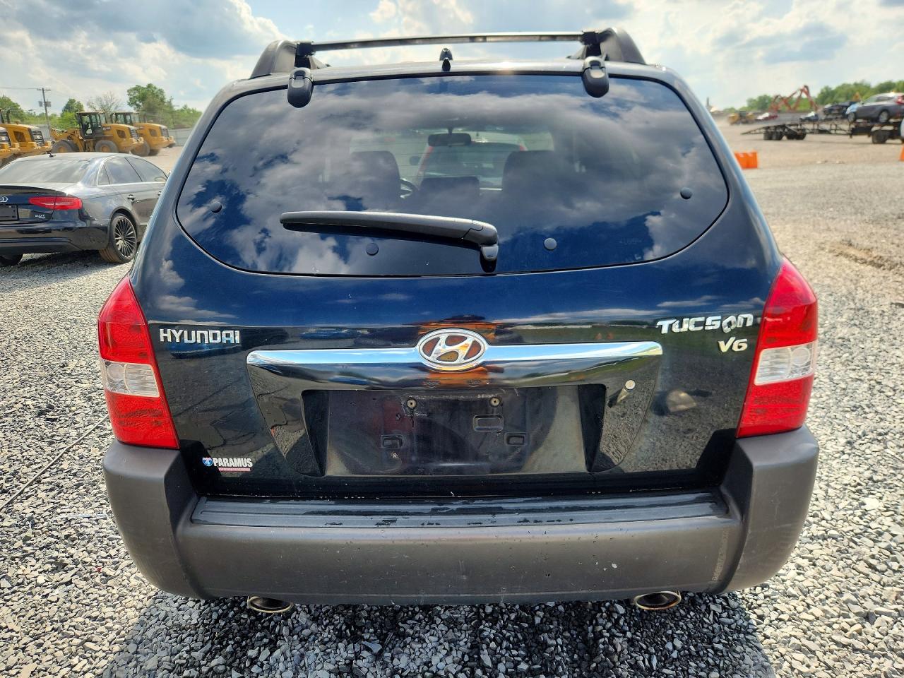 2007 Hyundai Tucson Se/limited Black vin: KM8JN12D47U543832