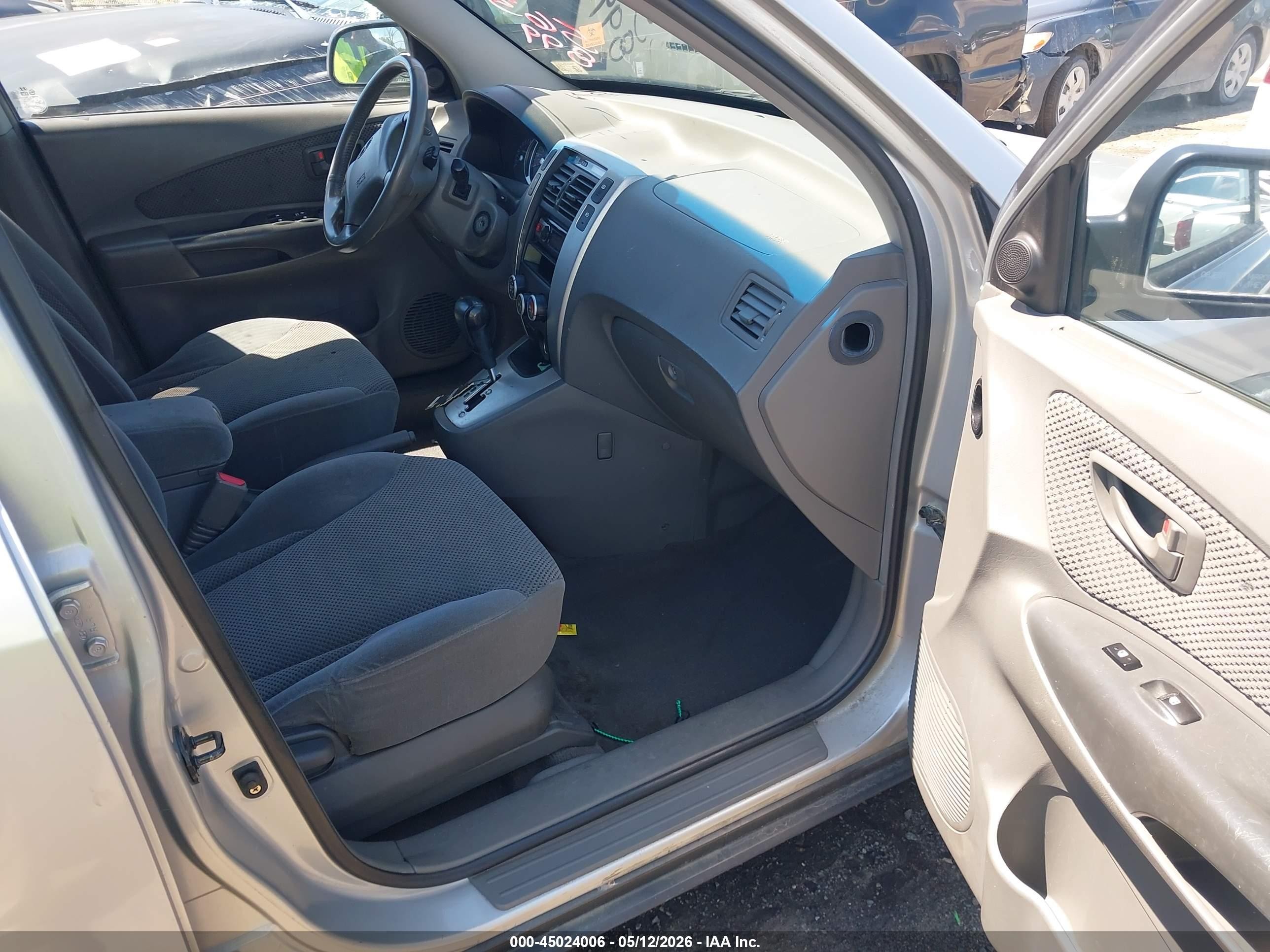 2007 Hyundai Tucson Limited/se Gray vin: KM8JN12D47U563899