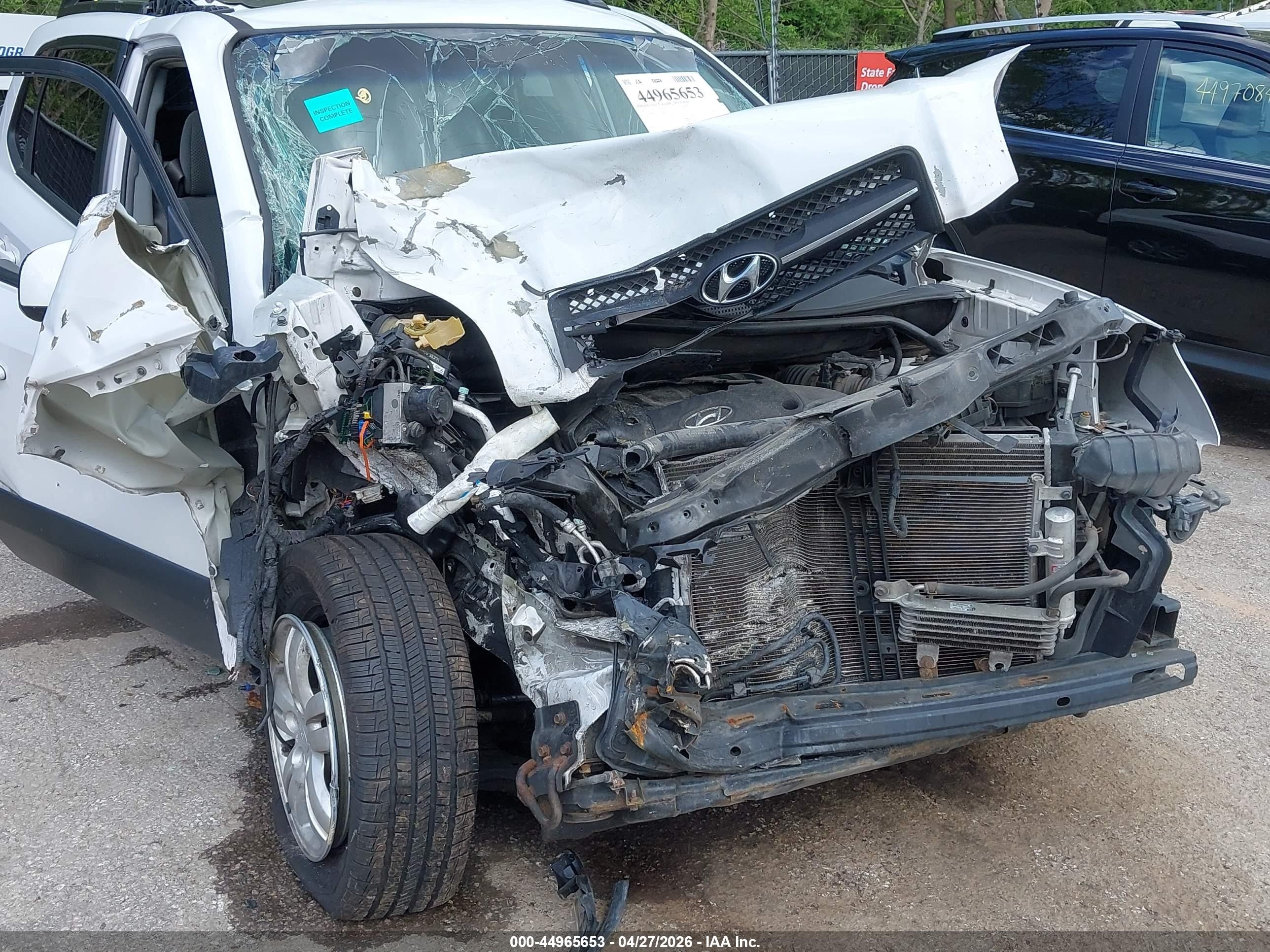2007 Hyundai Tucson Limited/se White vin: KM8JN12D47U638603
