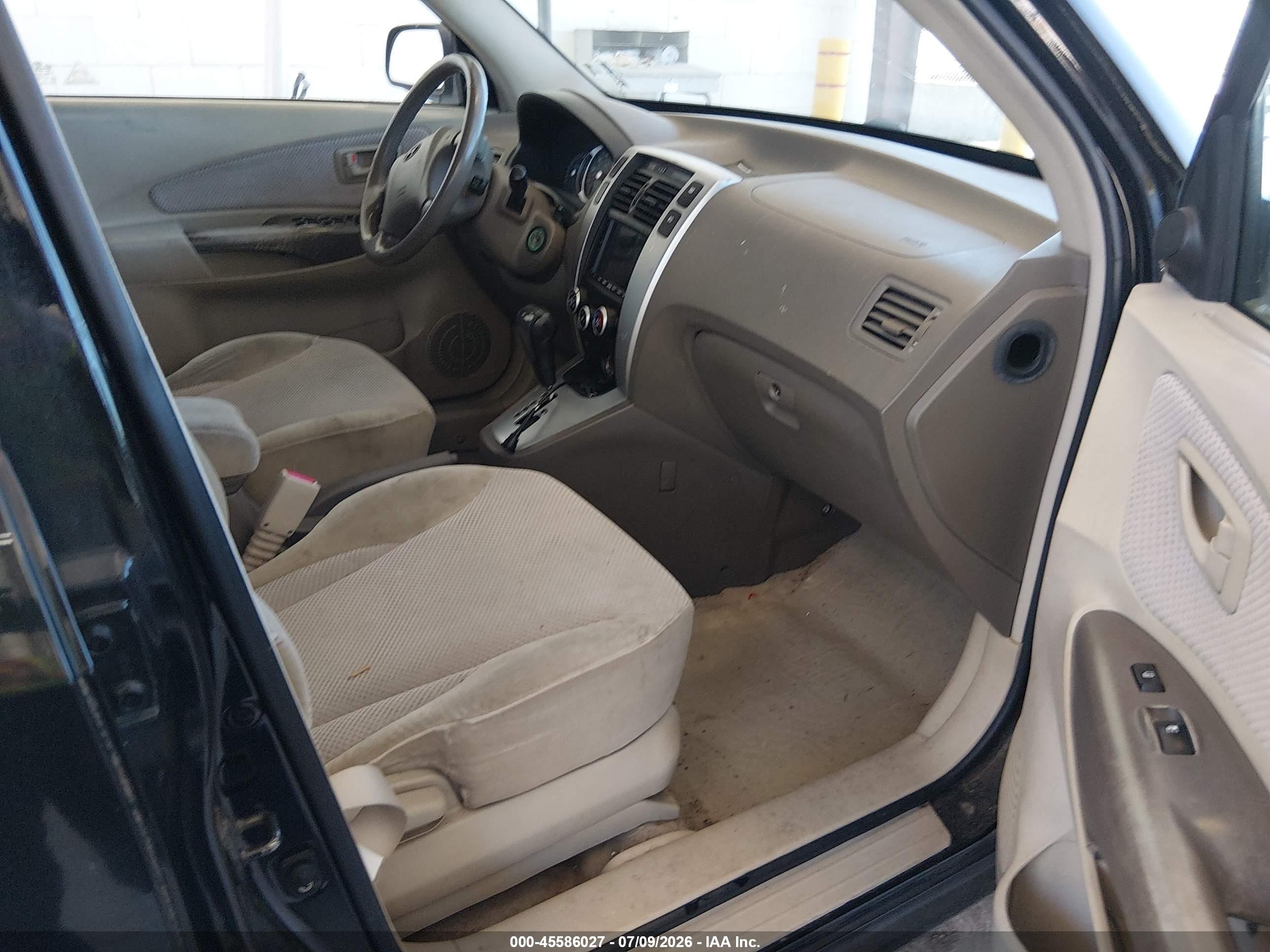 2007 Hyundai Tucson Limited/se Черный vin: KM8JN12D47U671763