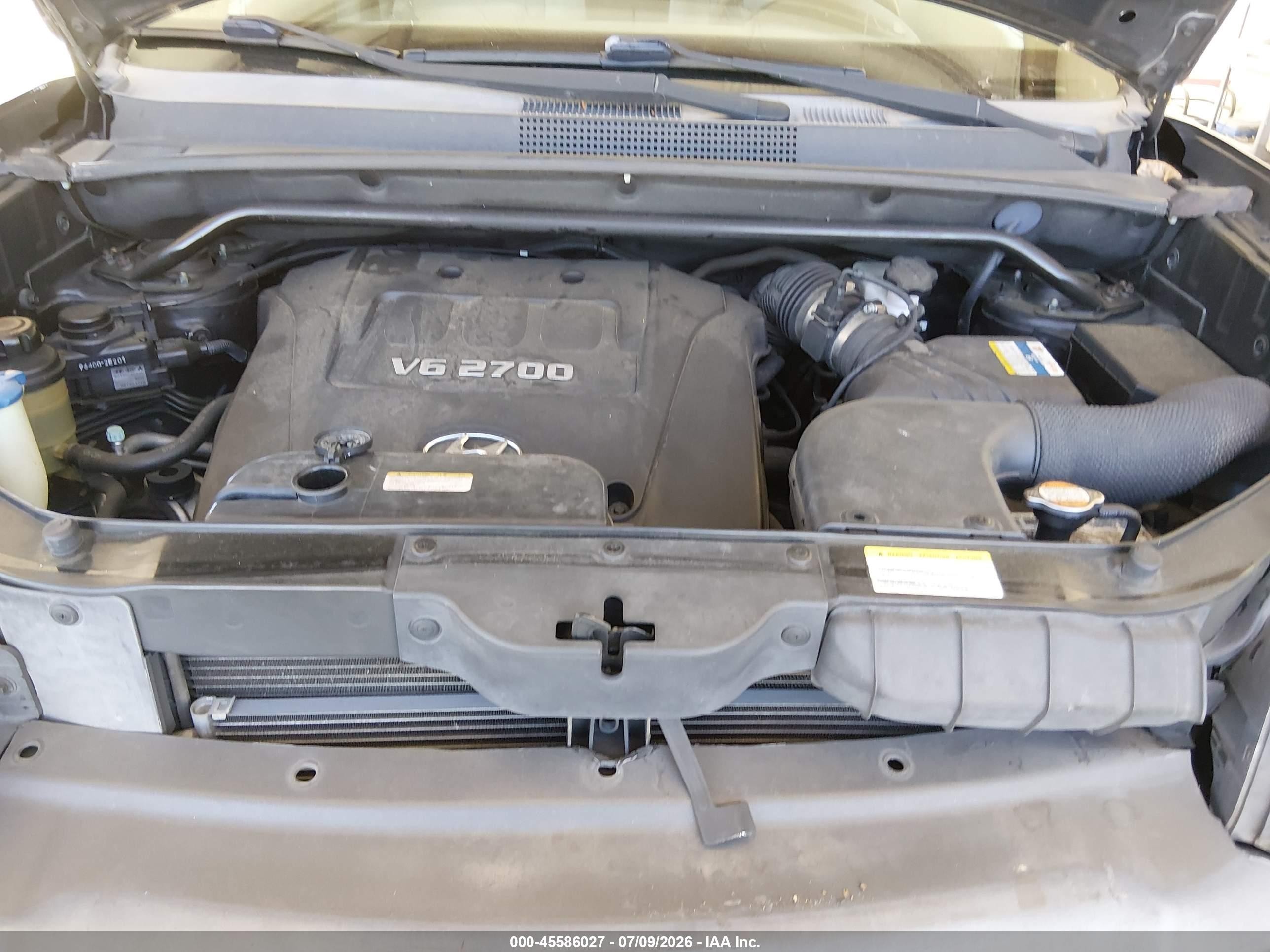 2007 Hyundai Tucson Limited/se Черный vin: KM8JN12D47U671763