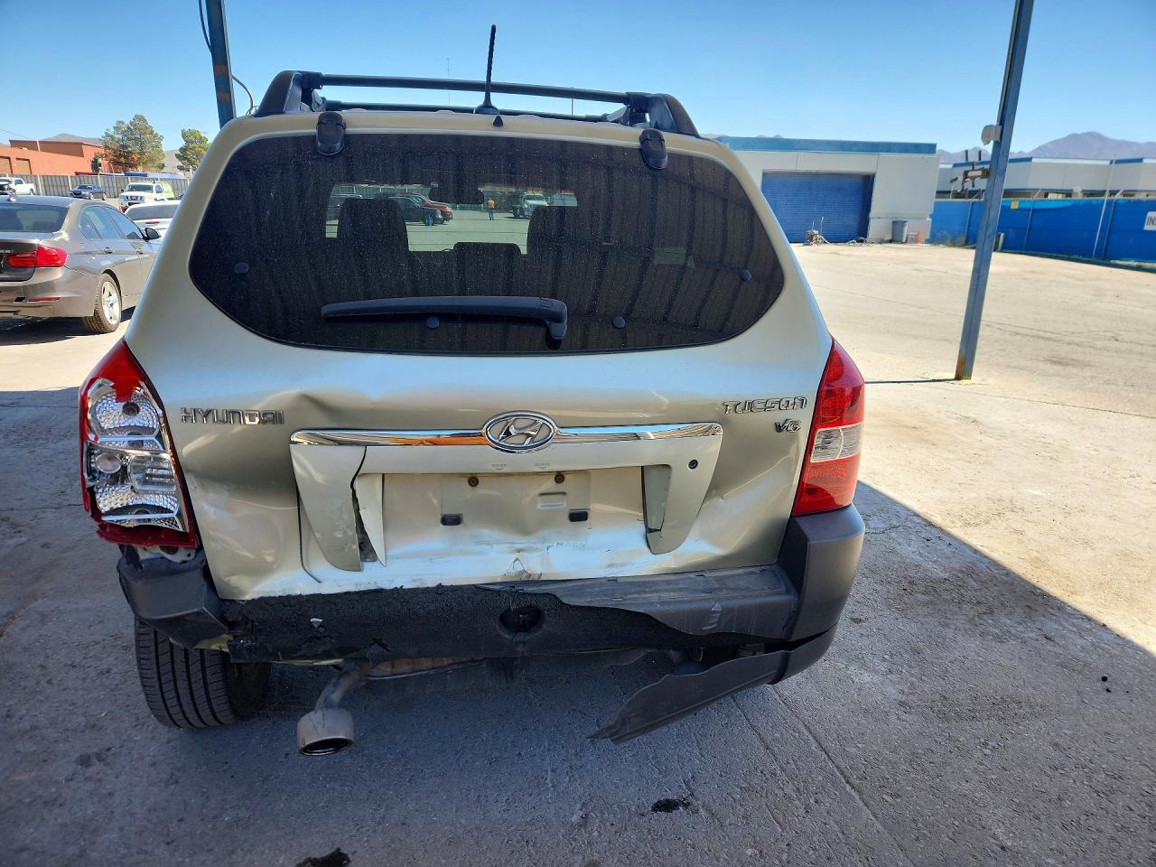 2008 Hyundai Tucson Se Tan vin: KM8JN12D48U894919