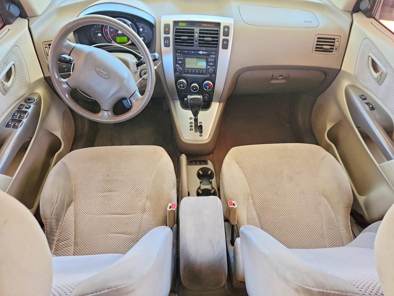 2008 Hyundai Tucson Se Tan vin: KM8JN12D48U894919