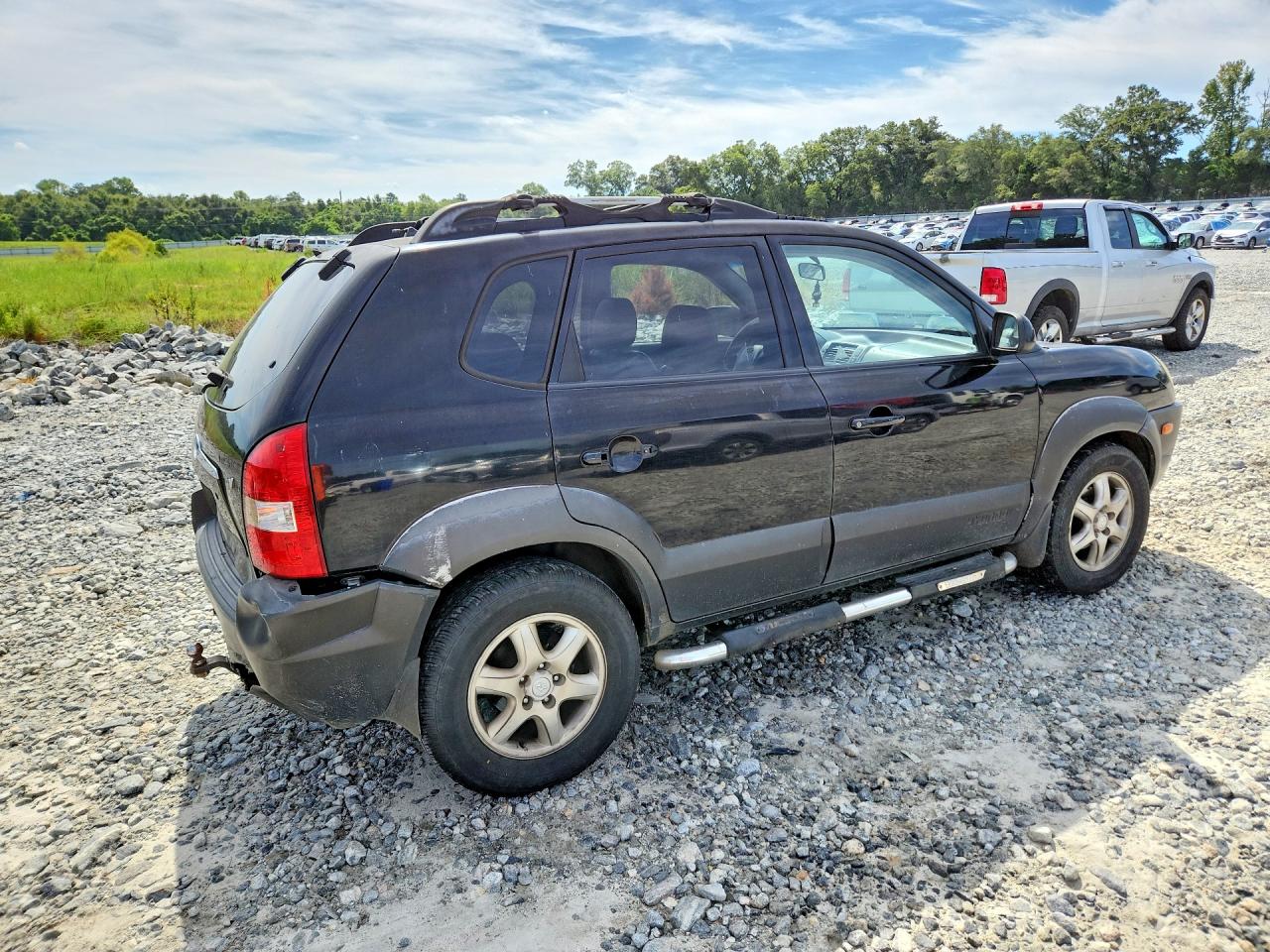 2005 Hyundai Tucson Gls Black vin: KM8JN12D55U209712