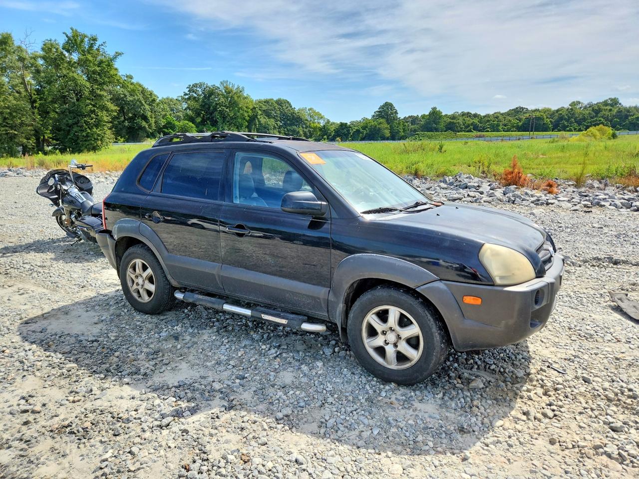 2005 Hyundai Tucson Gls Black vin: KM8JN12D55U209712