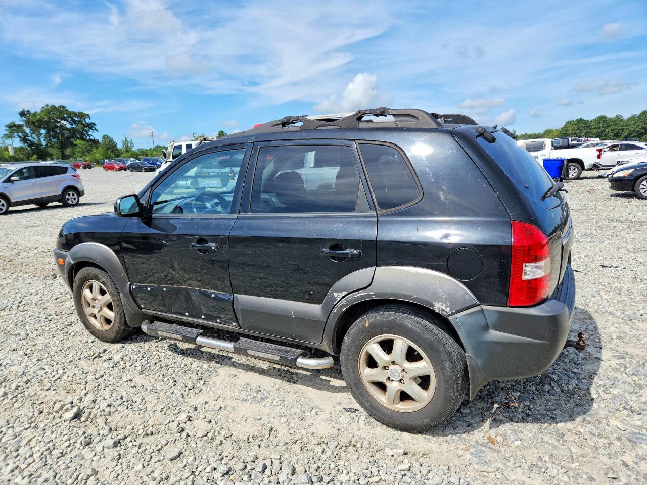 2005 Hyundai Tucson Gls Black vin: KM8JN12D55U209712
