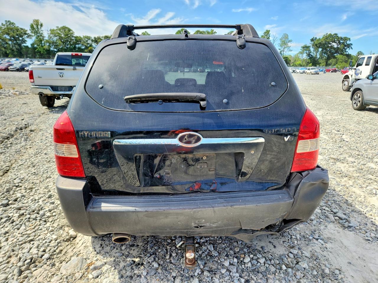 2005 Hyundai Tucson Gls Black vin: KM8JN12D55U209712