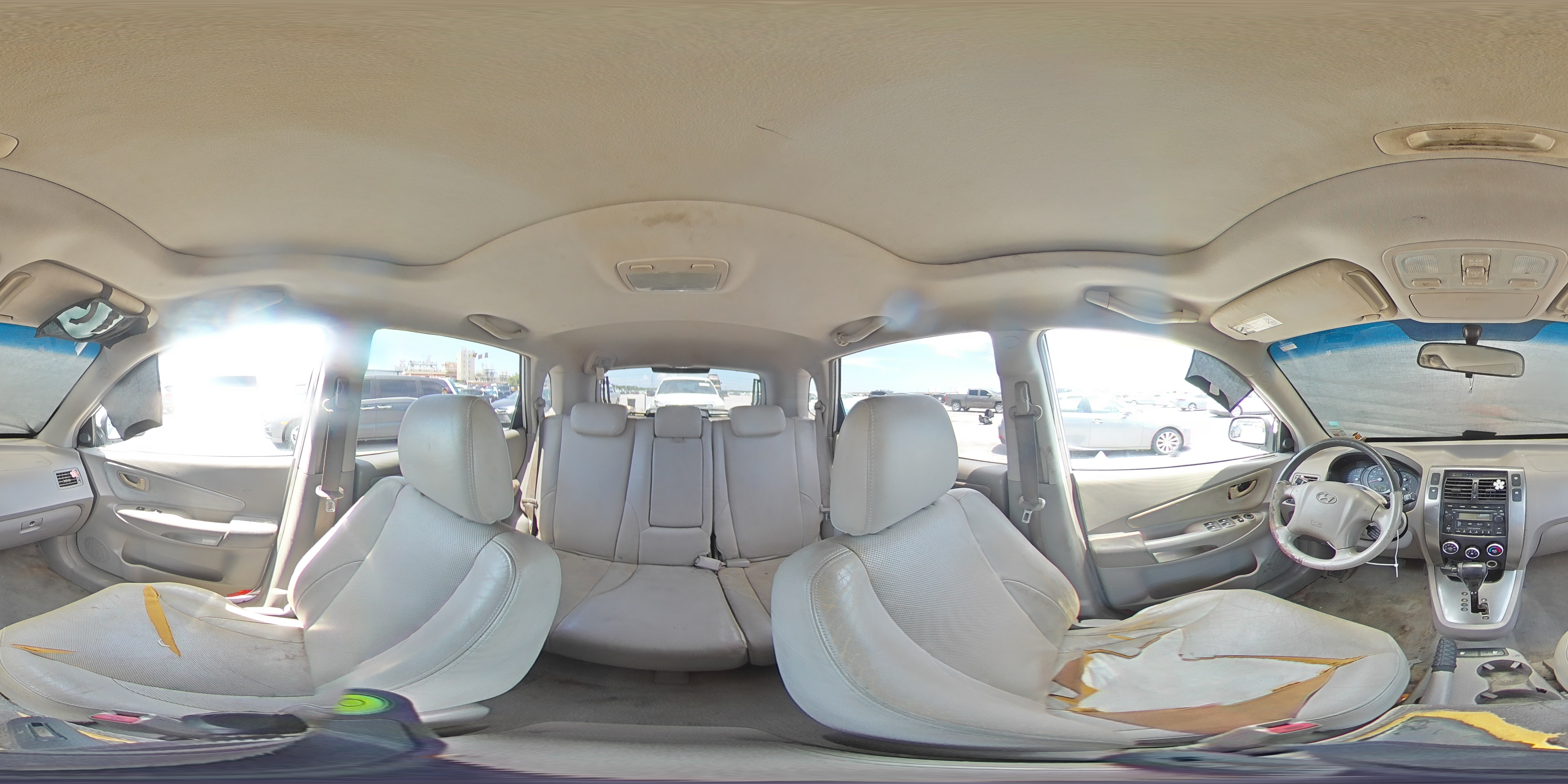 2005 Hyundai Tucson Gls White vin: KM8JN12D55U230835
