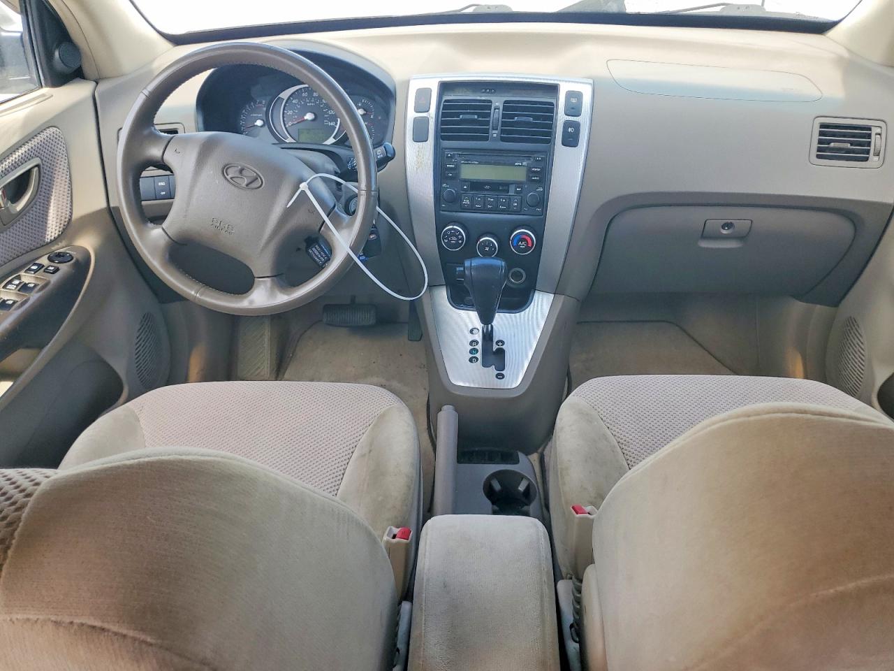 2007 Hyundai Tucson Se Green vin: KM8JN12D57U582946