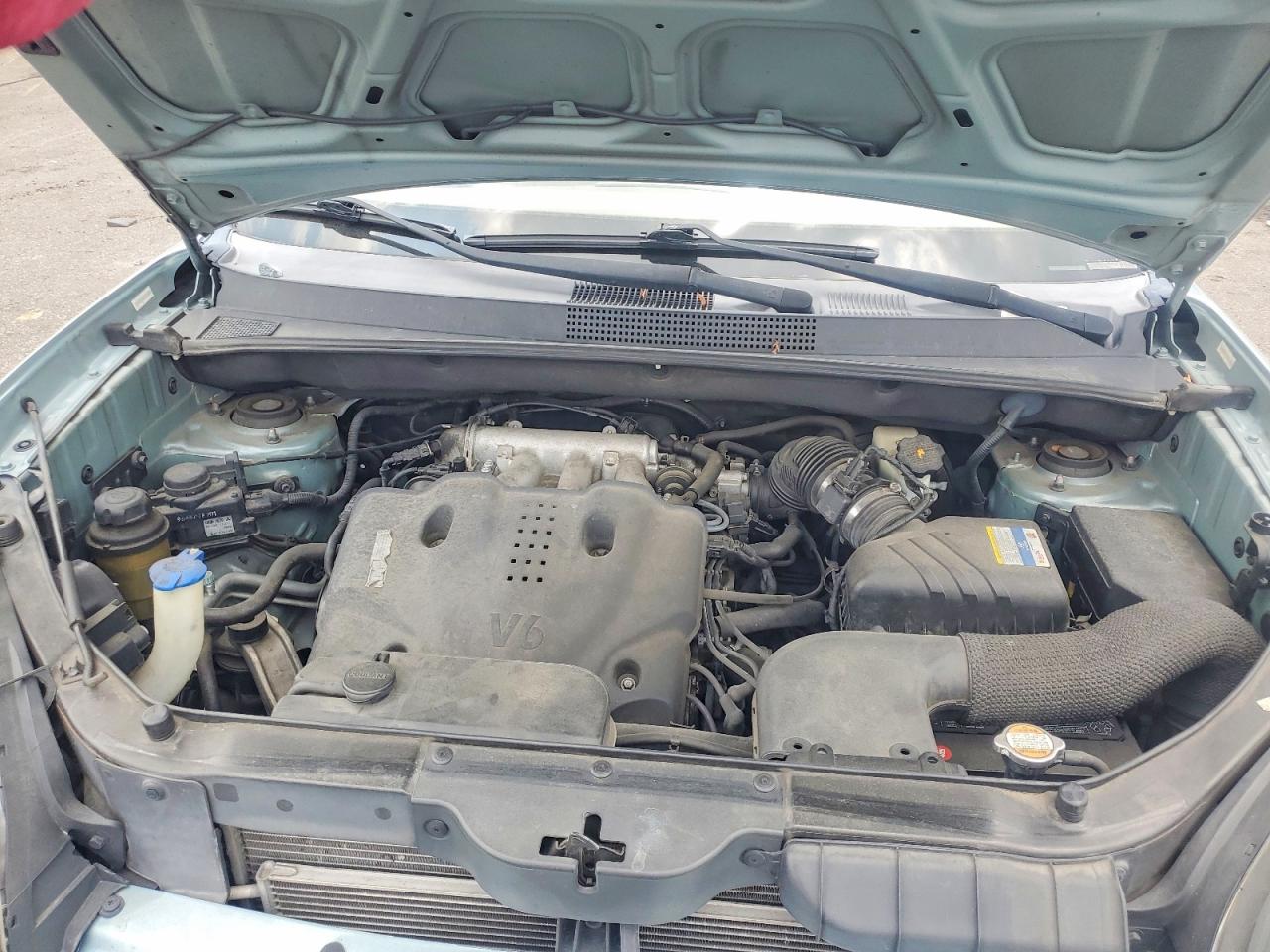 2008 Hyundai Tucson Se Бирюзовый vin: KM8JN12D58U838827