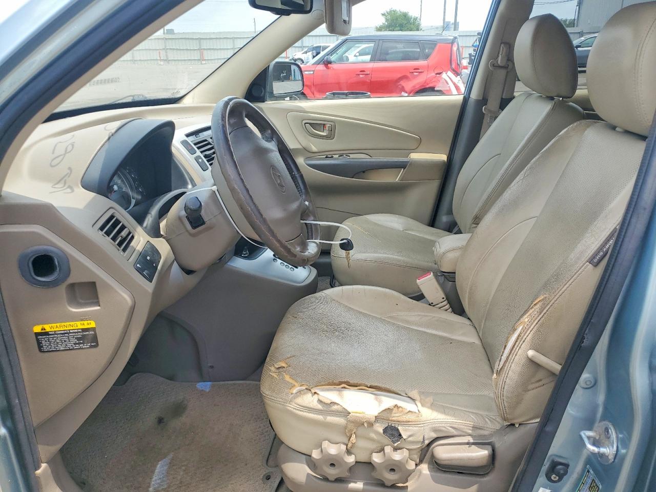 2008 Hyundai Tucson Se Бирюзовый vin: KM8JN12D58U838827