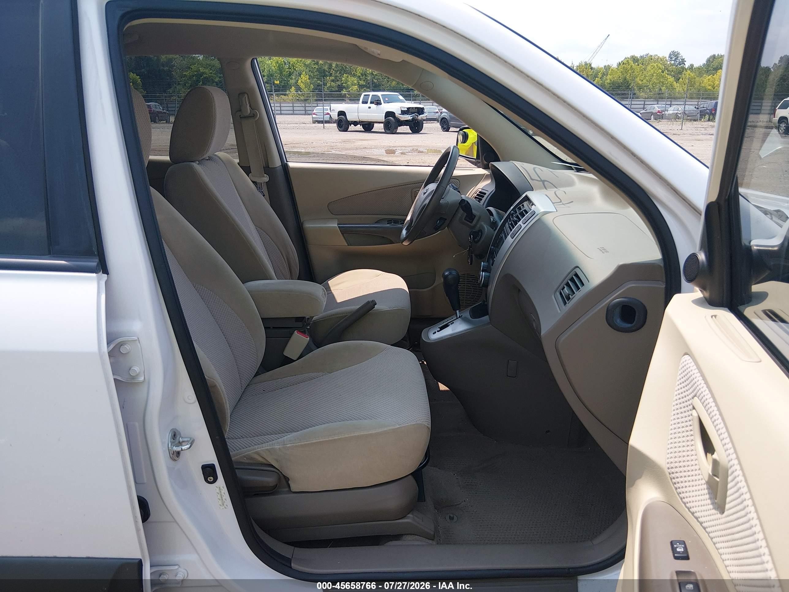 2008 Hyundai Tucson Limited V6/se Белый vin: KM8JN12D58U911758
