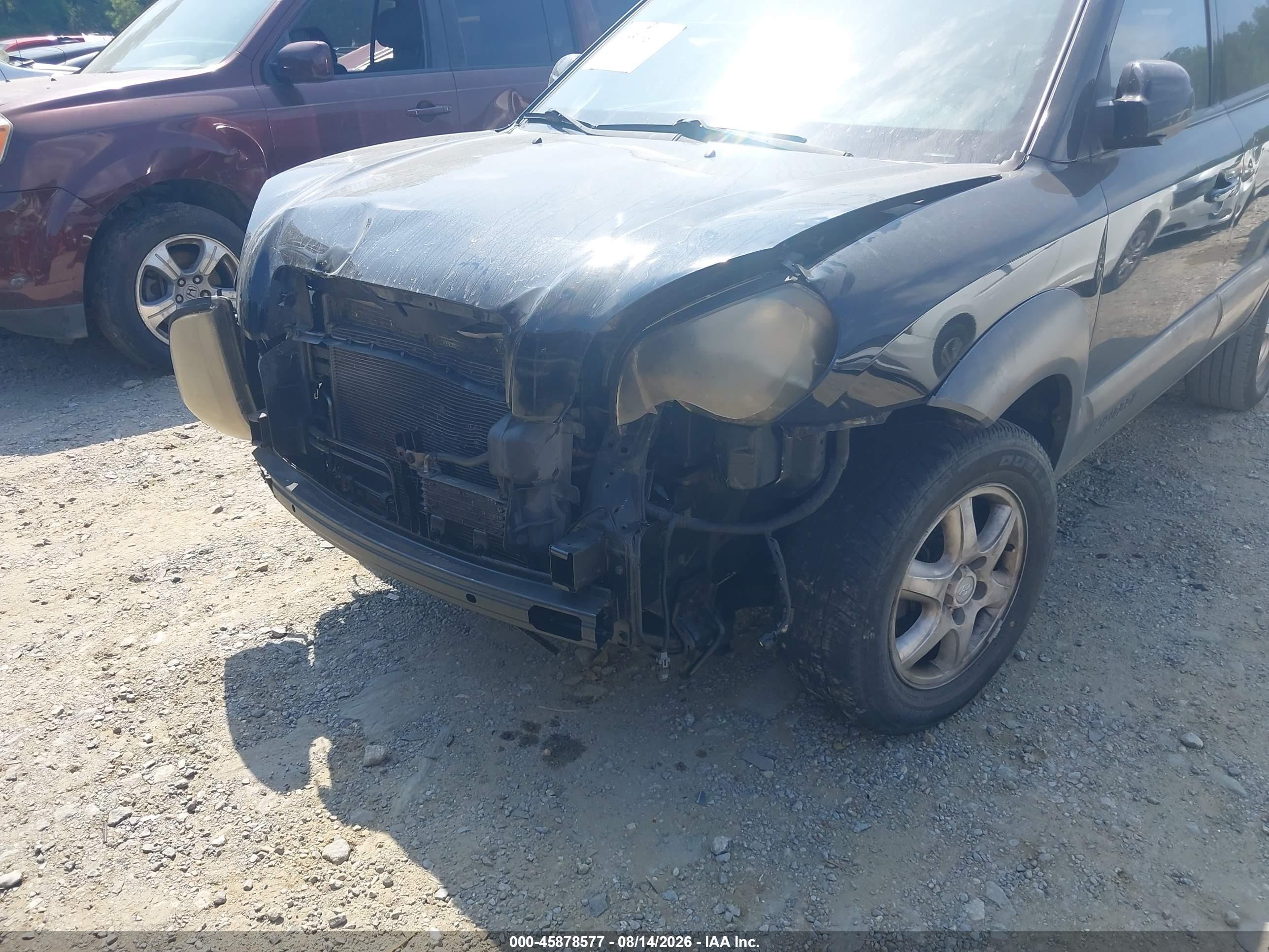 2005 Hyundai Tucson Gls/lx Black vin: KM8JN12D65U193102