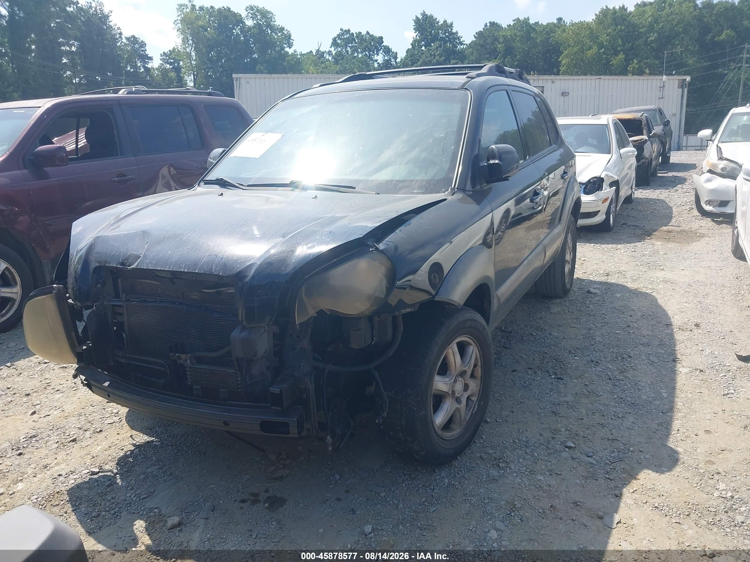 2005 Hyundai Tucson Gls/lx Black vin: KM8JN12D65U193102