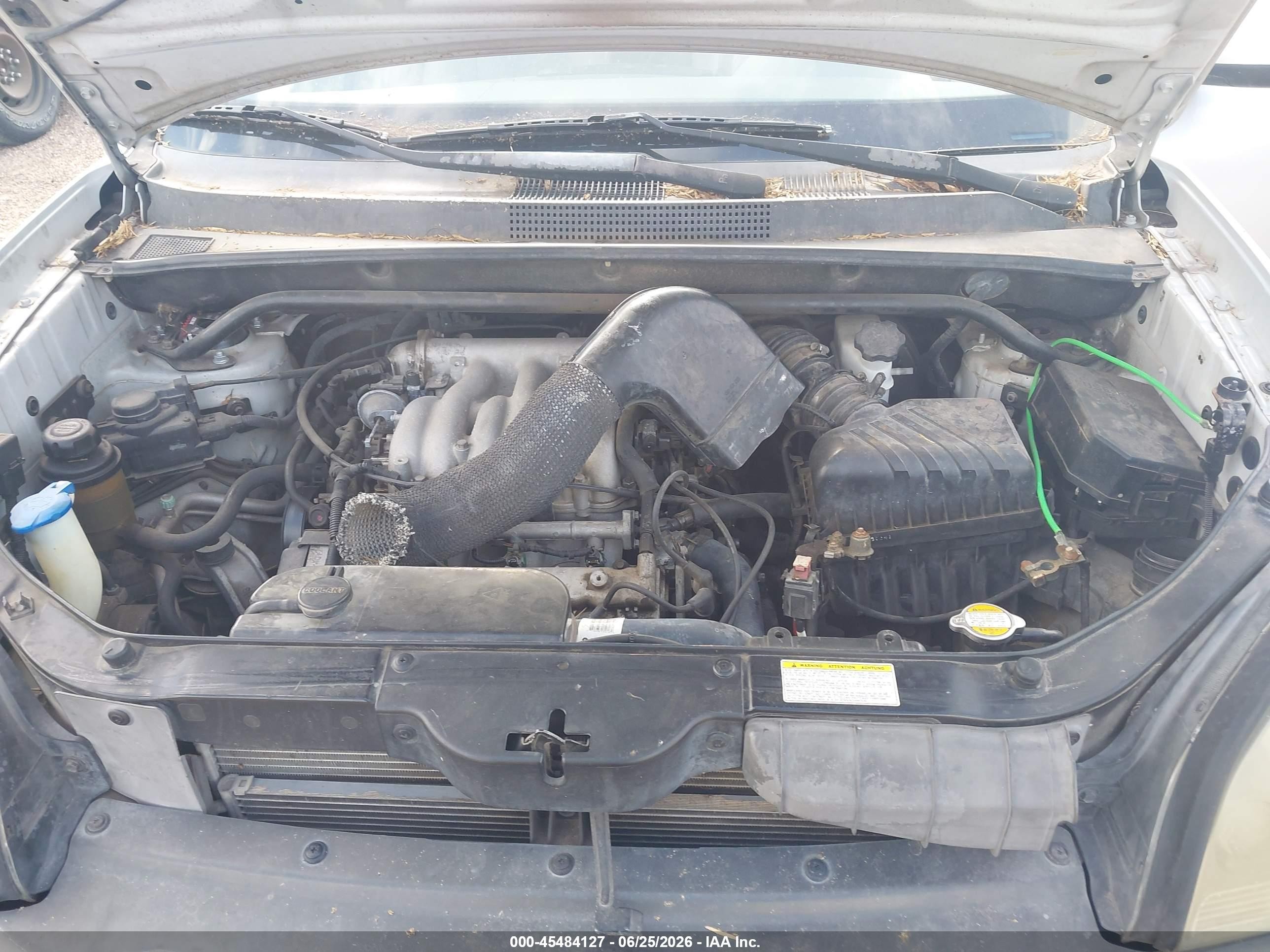2005 Hyundai Tucson Gls/lx Silver vin: KM8JN12D65U196999