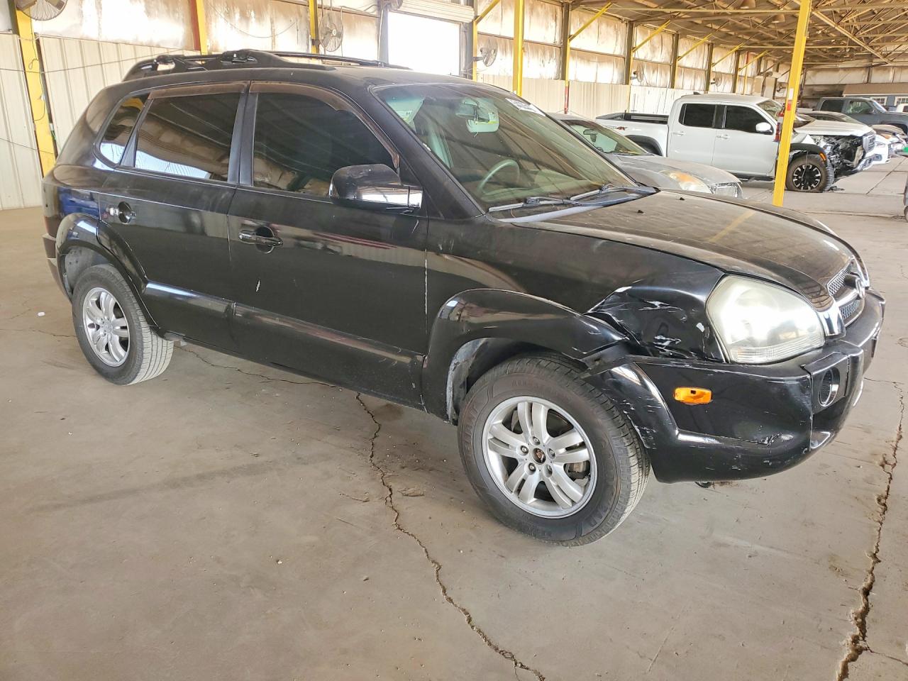 2006 Hyundai Tucson Gls Black vin: KM8JN12D66U272500
