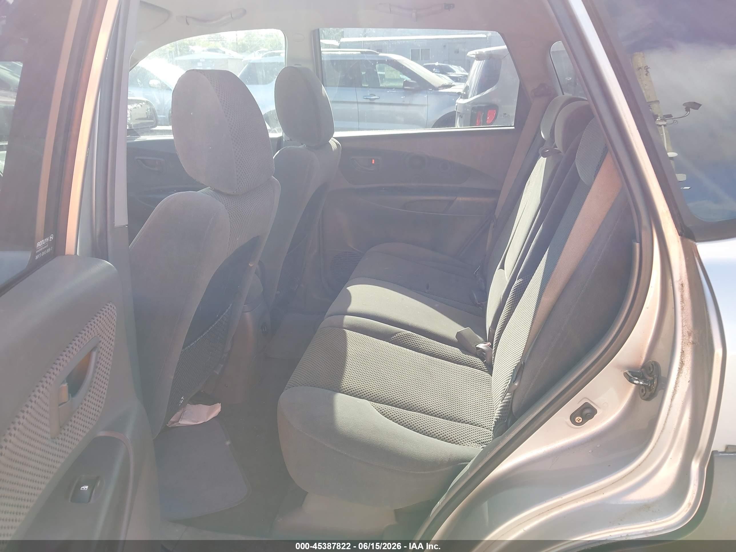 2006 Hyundai Tucson Gls/limited Silver vin: KM8JN12D66U343968