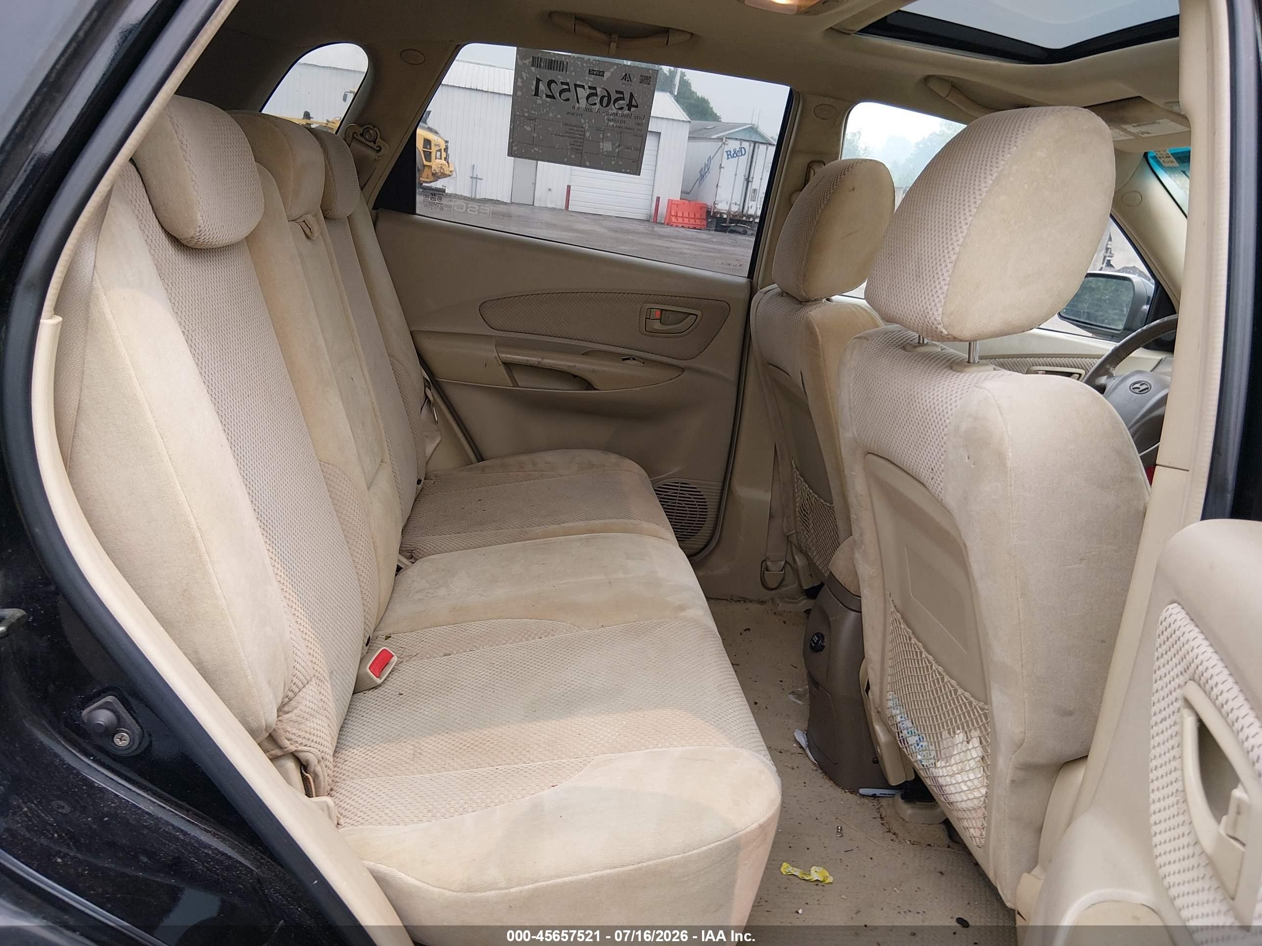 2007 Hyundai Tucson Limited/se Black vin: KM8JN12D67U475923