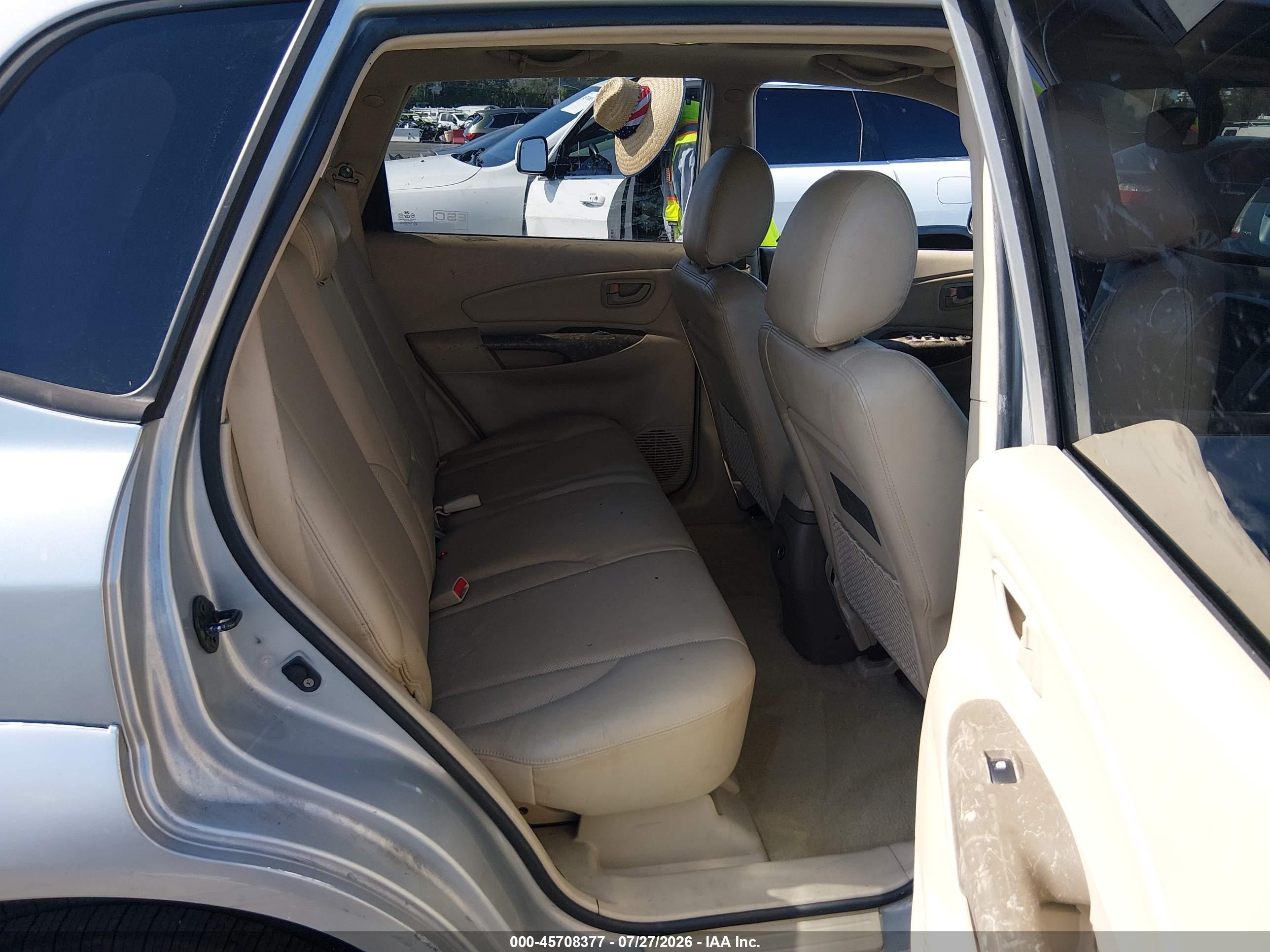 2007 Hyundai Tucson Limited/se Silver vin: KM8JN12D67U524540
