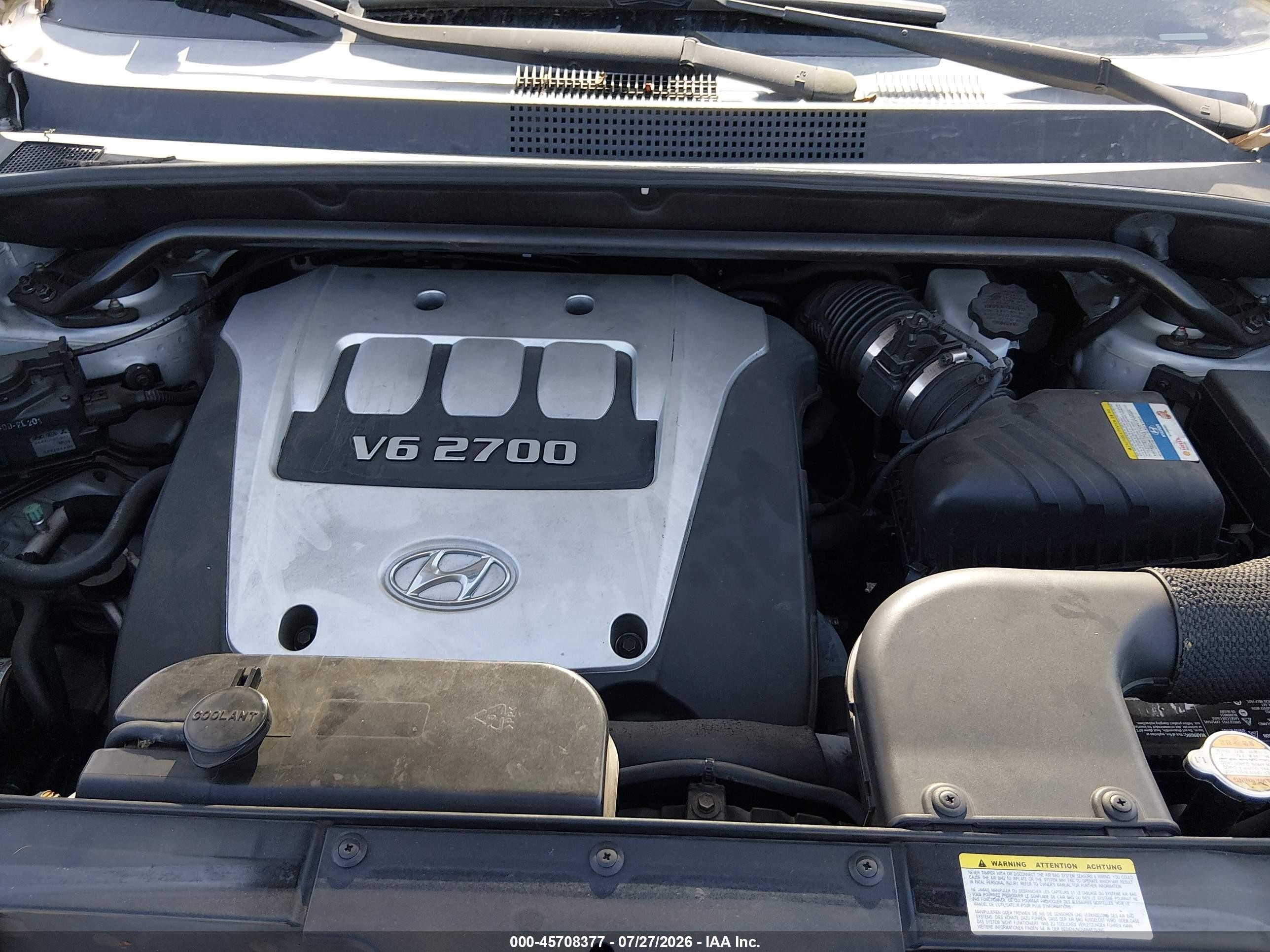 2007 Hyundai Tucson Limited/se Silver vin: KM8JN12D67U524540