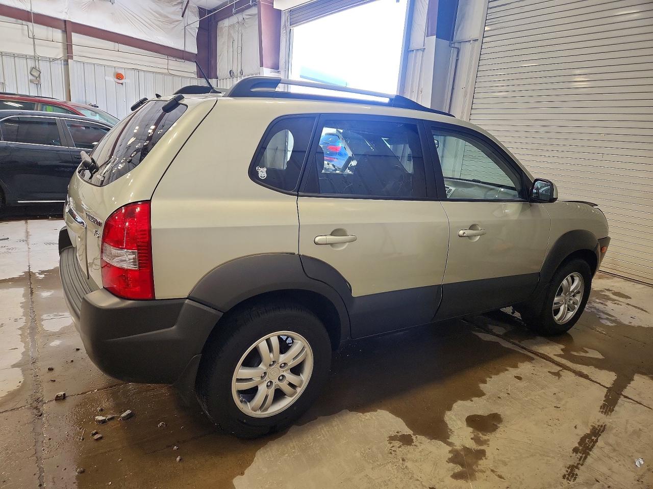 2007 Hyundai Tucson Se/limited Green vin: KM8JN12D67U636139
