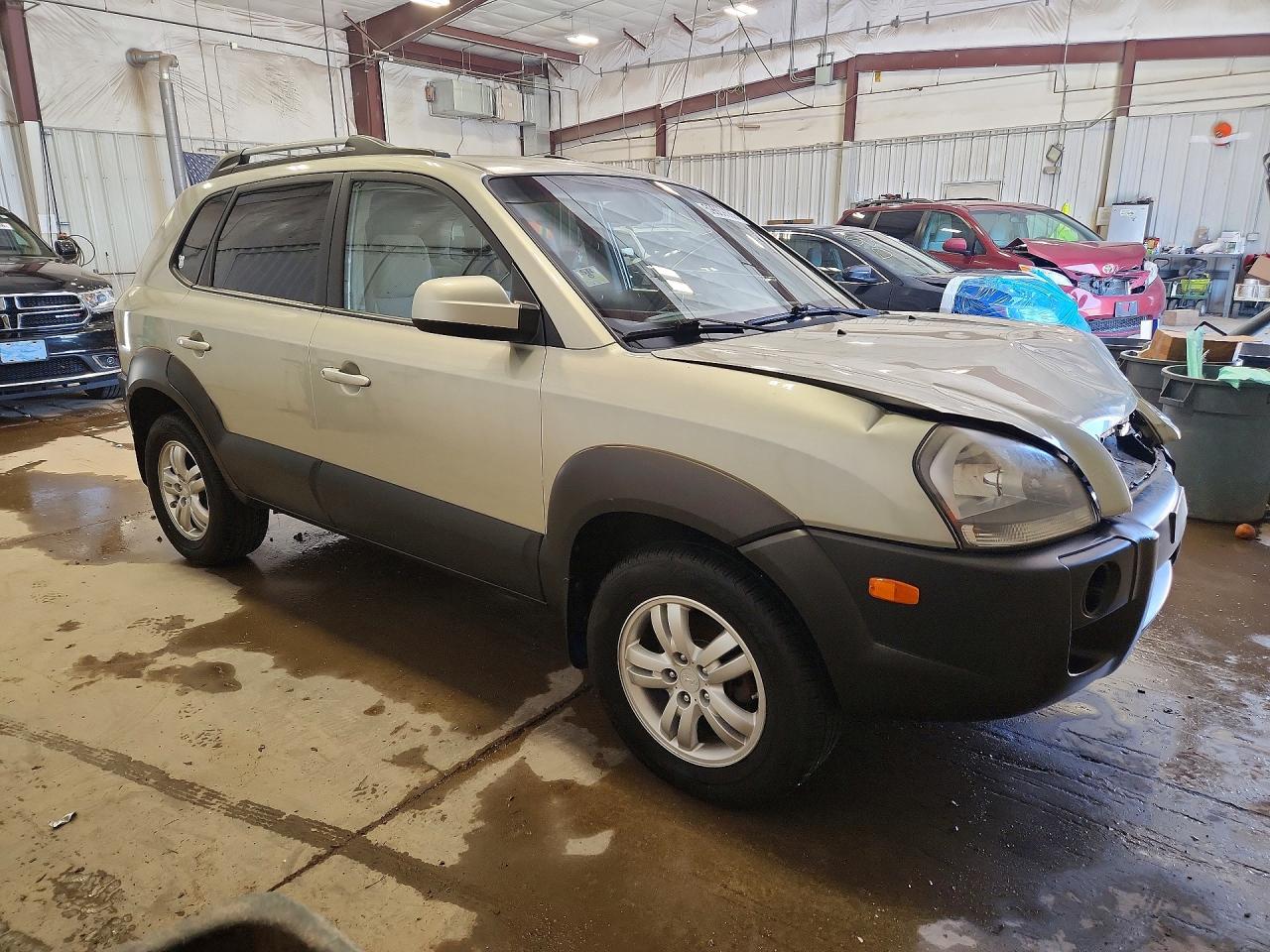 2007 Hyundai Tucson Se/limited Green vin: KM8JN12D67U636139