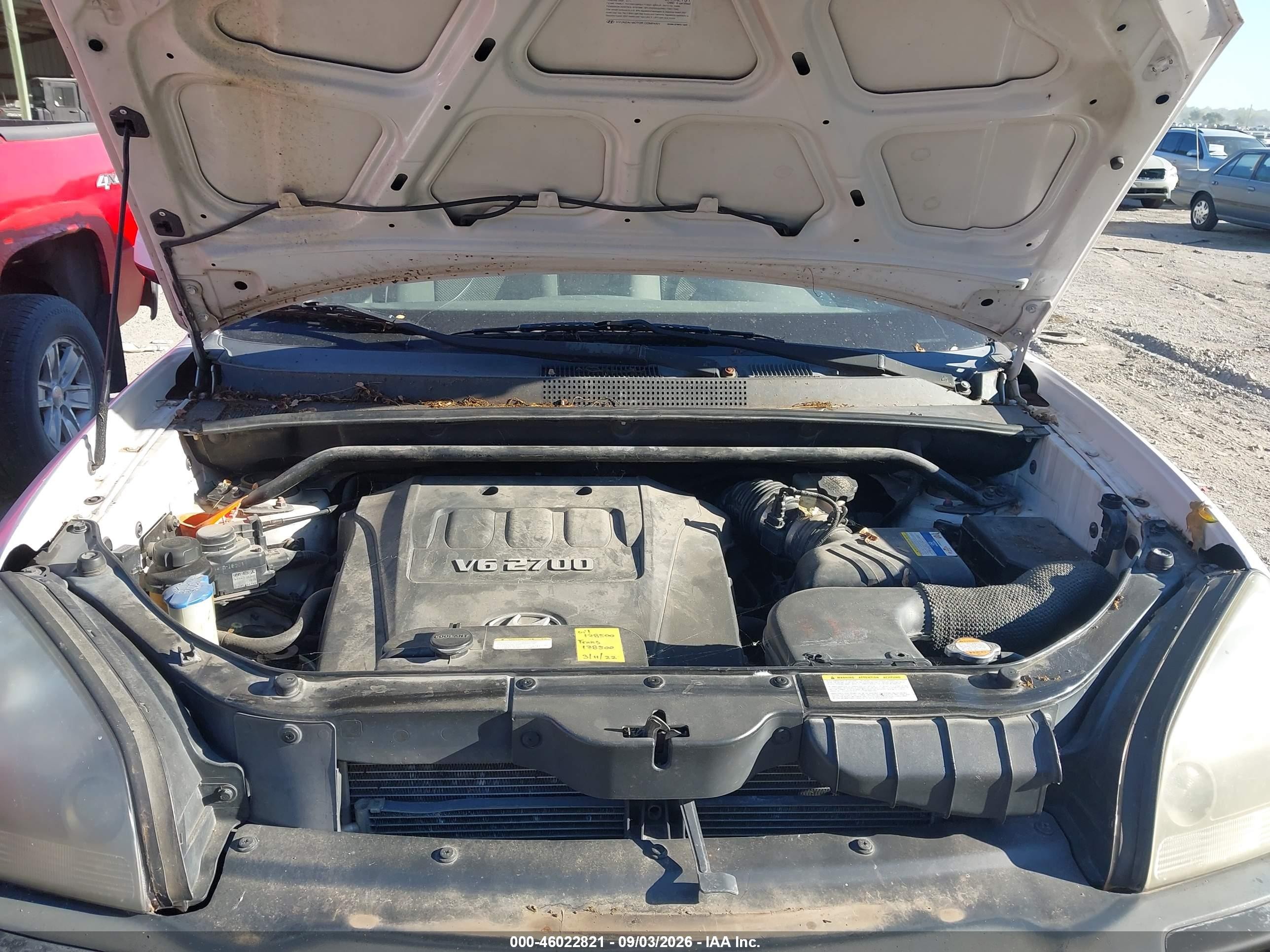 2007 Hyundai Tucson Limited/se Белый vin: KM8JN12D67U686264