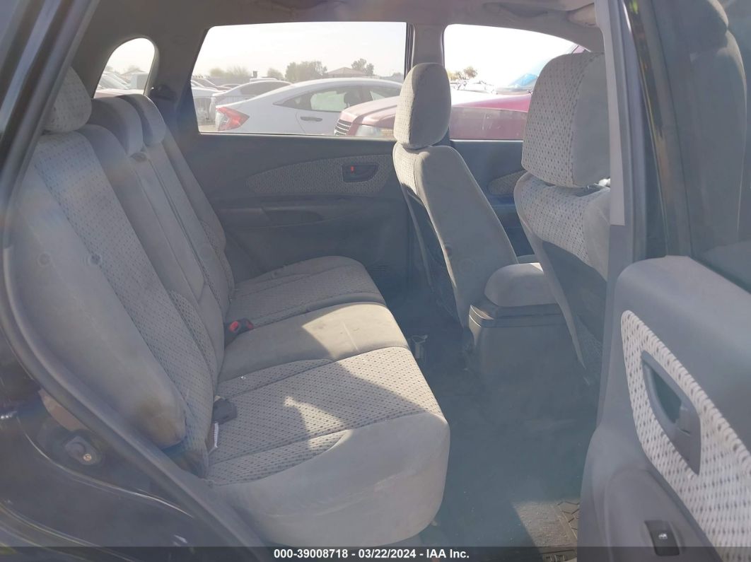 2005 Hyundai Tucson Gls/lx Red vin: KM8JN12D75U055911