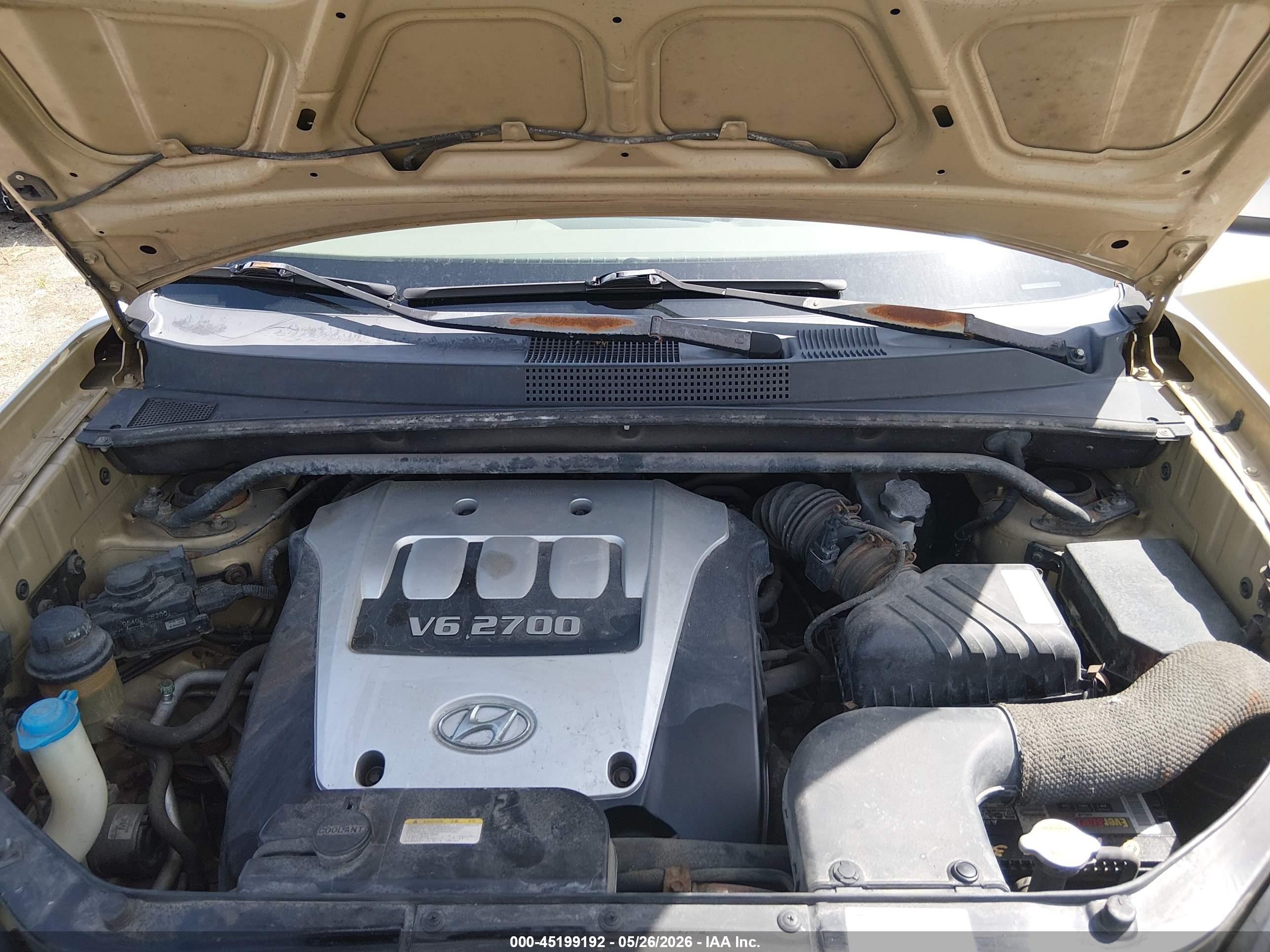 2005 Hyundai Tucson Gls/lx Gray vin: KM8JN12D75U135659