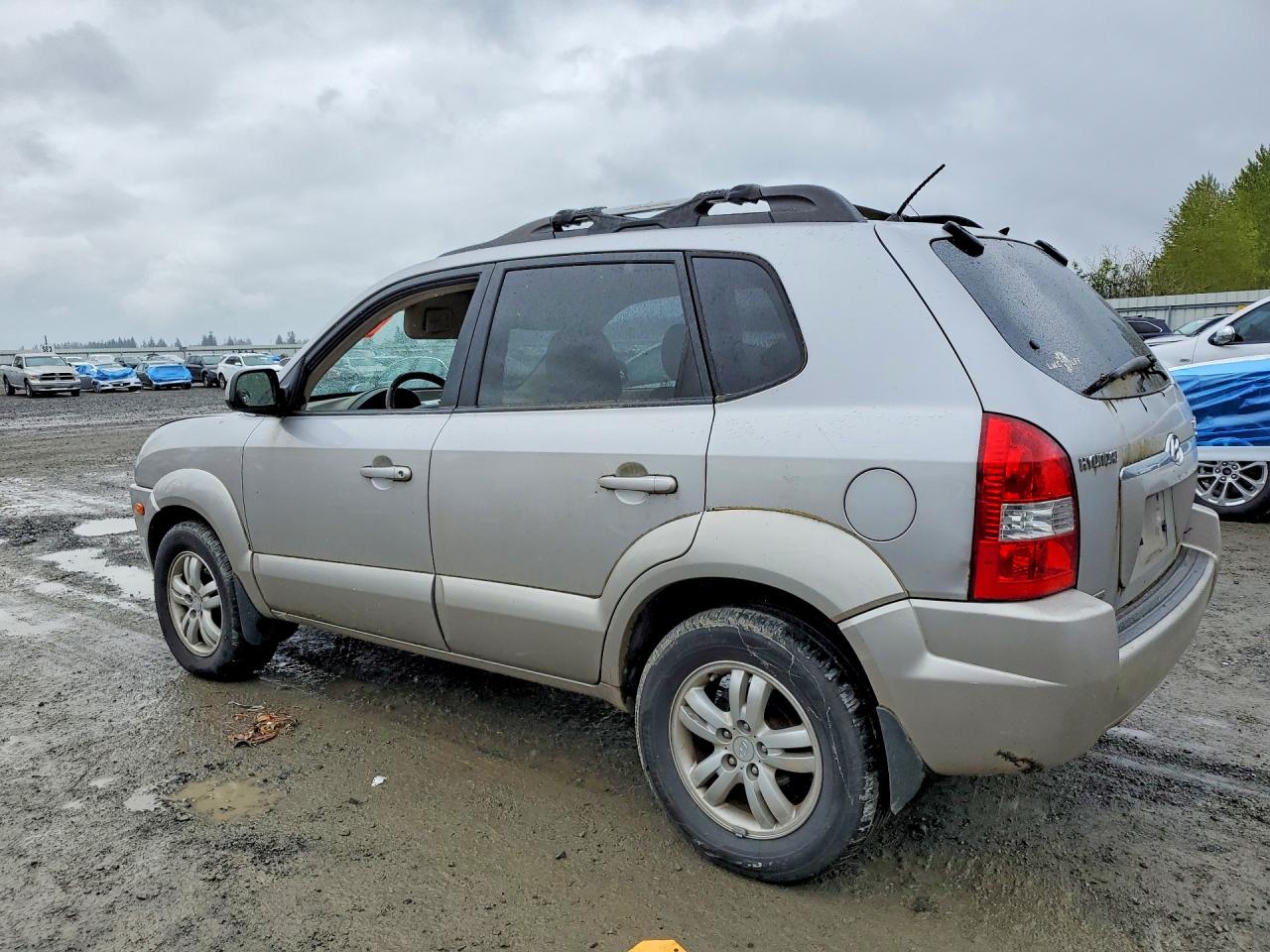 2006 Hyundai Tucson Gls Silver vin: KM8JN12D76U264583