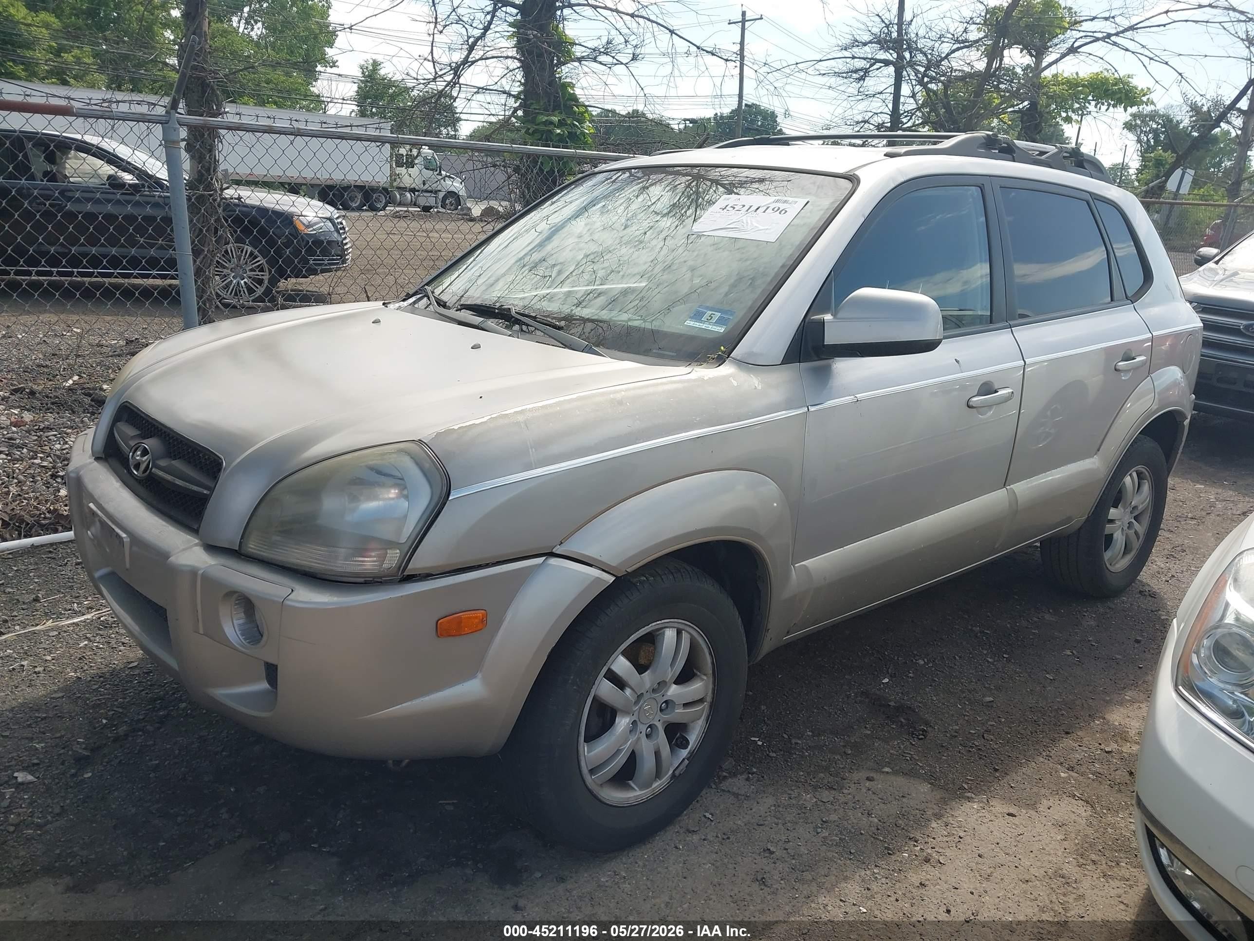 2006 Hyundai Tucson Gls/limited Серебряный vin: KM8JN12D76U299785